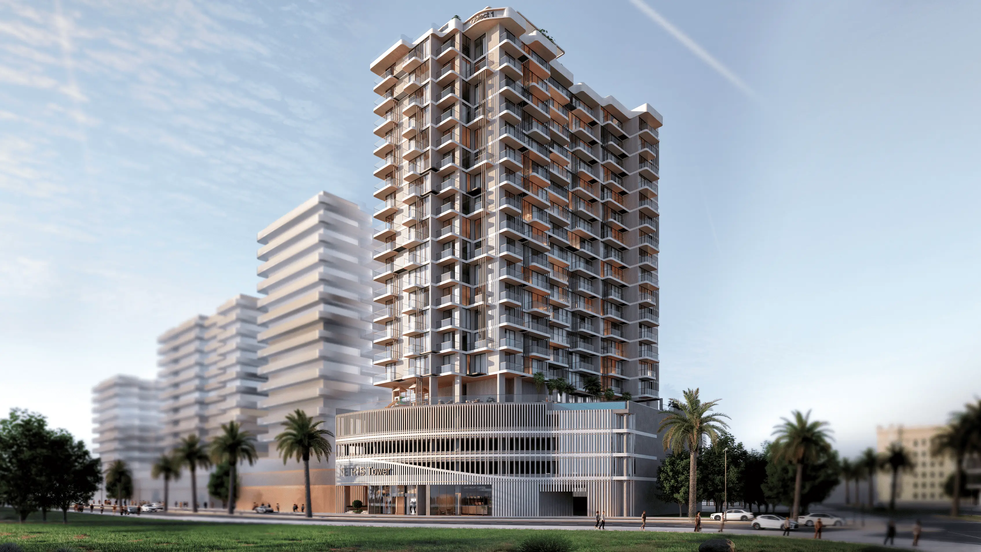 TETR1S Tower - Exterior Facade | Object One Real Estate Development