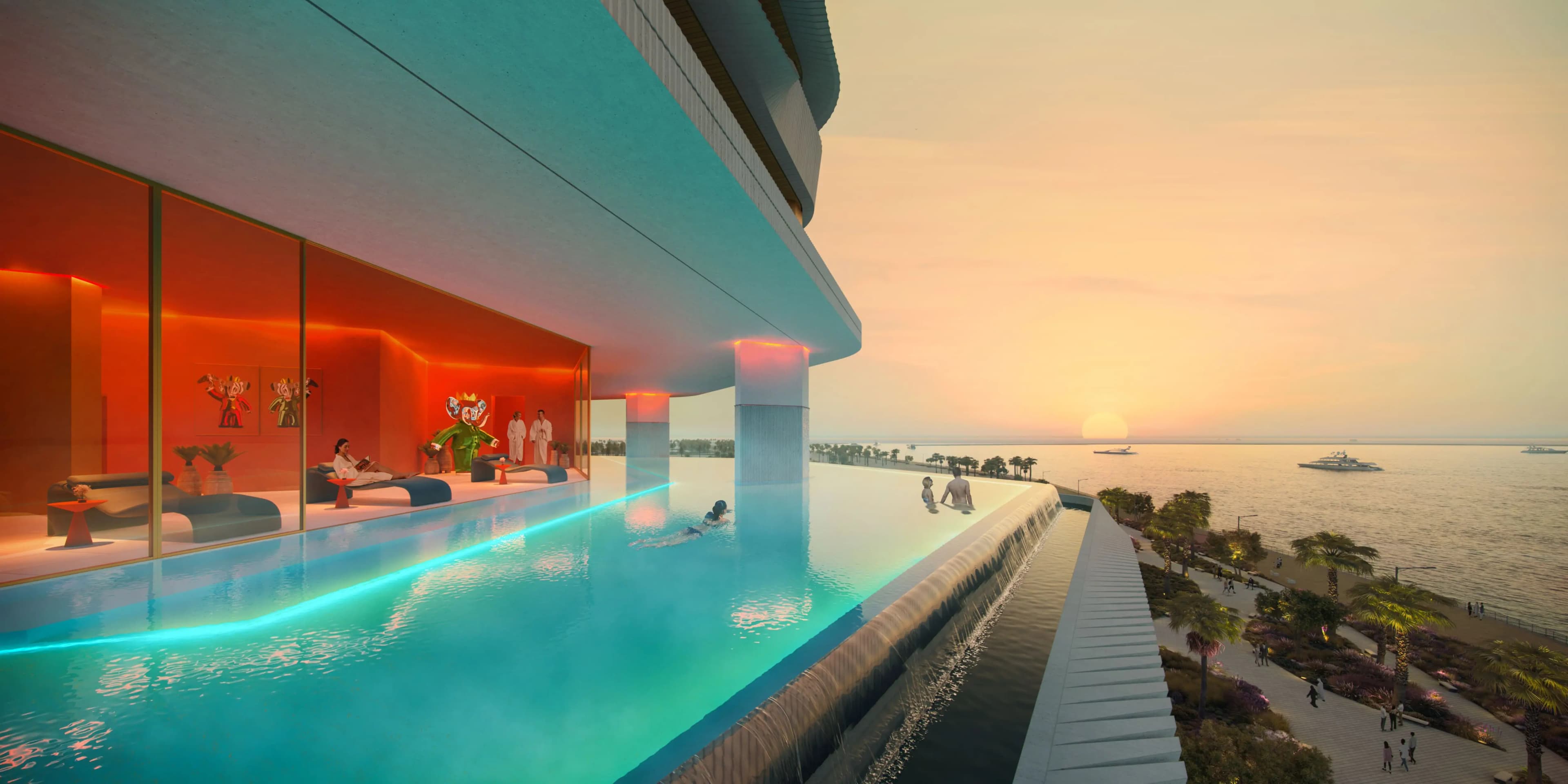 Coral Reef - Amenities | DAMAC Properties