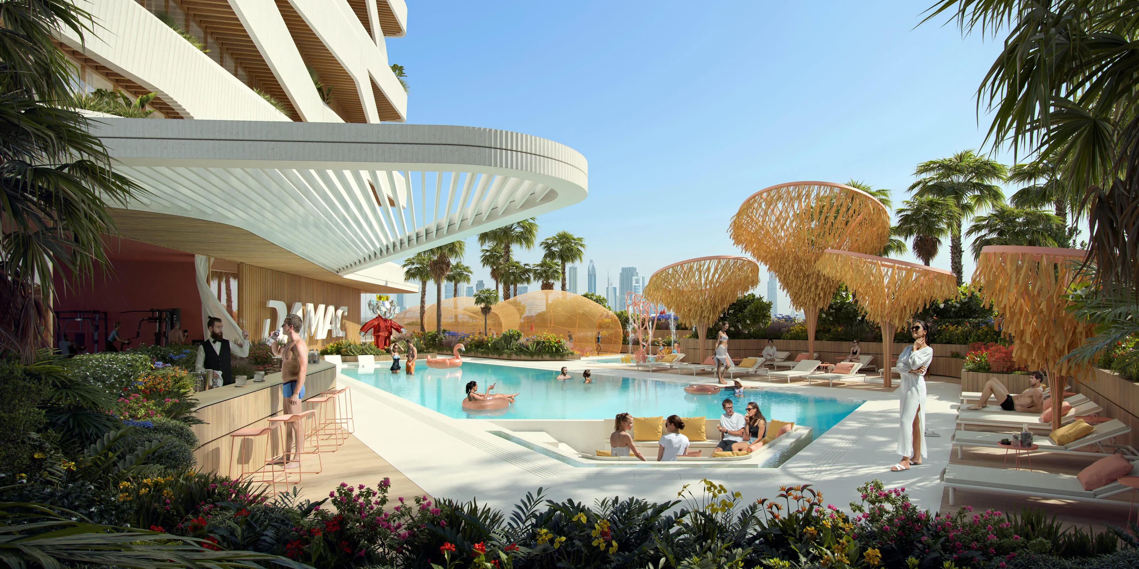 Coral Reef - Amenities | DAMAC Properties