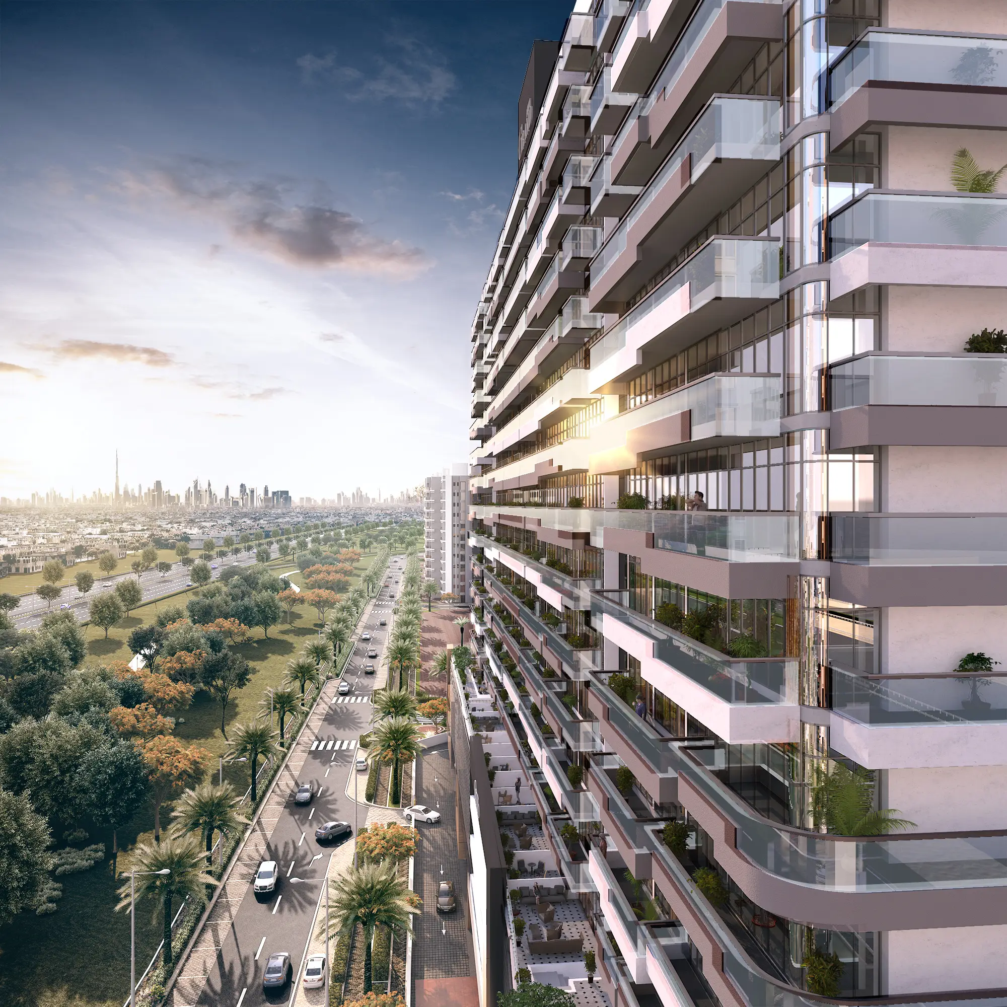 Azizi Grand - Exterior Facade | Azizi Developments