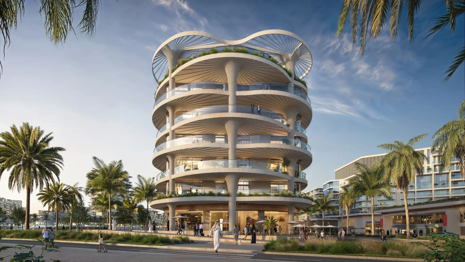 Mamsha Palm - Exterior Facade | Aldar Properties