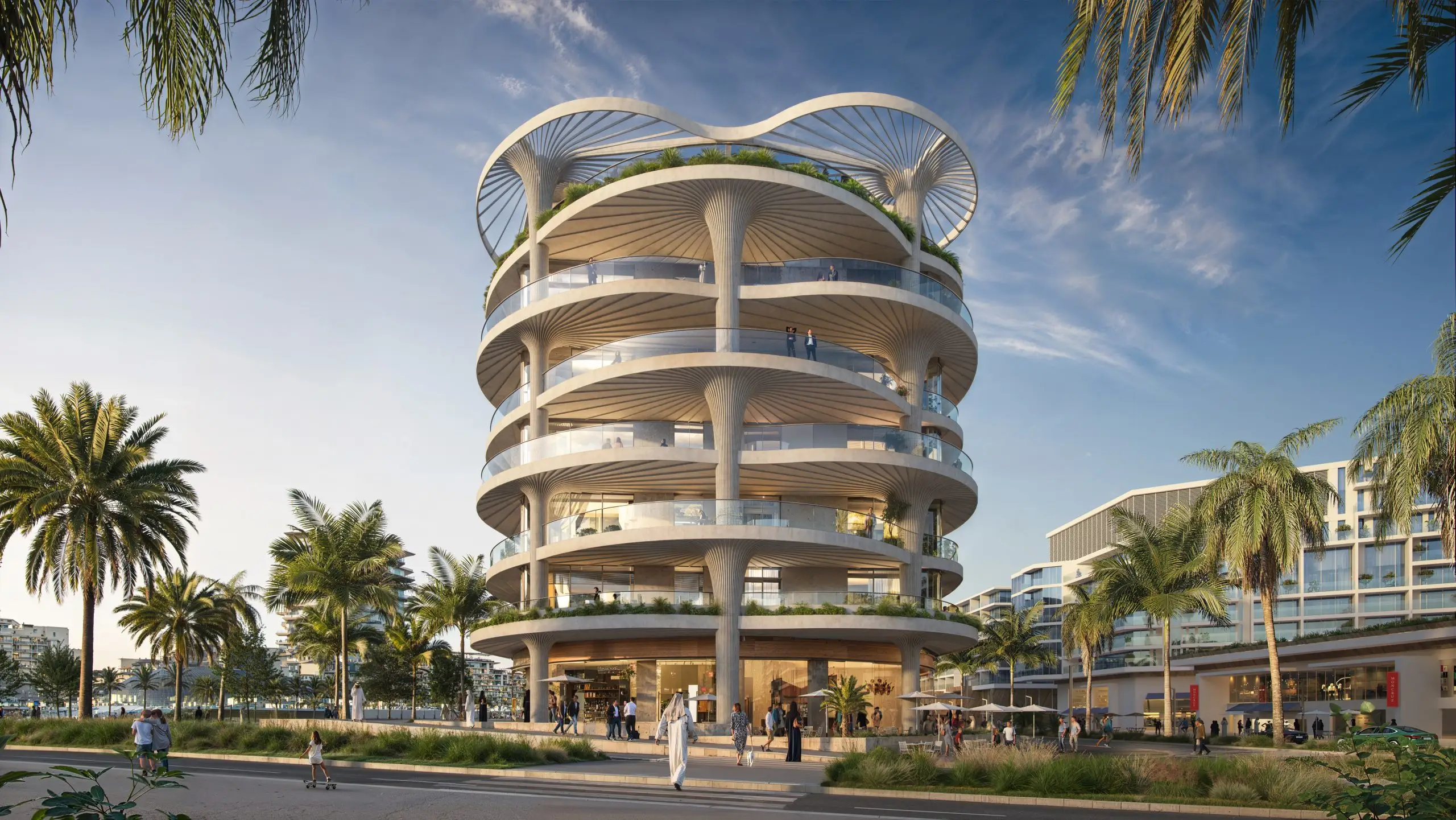 Mamsha Palm - Exterior Facade | Aldar Properties