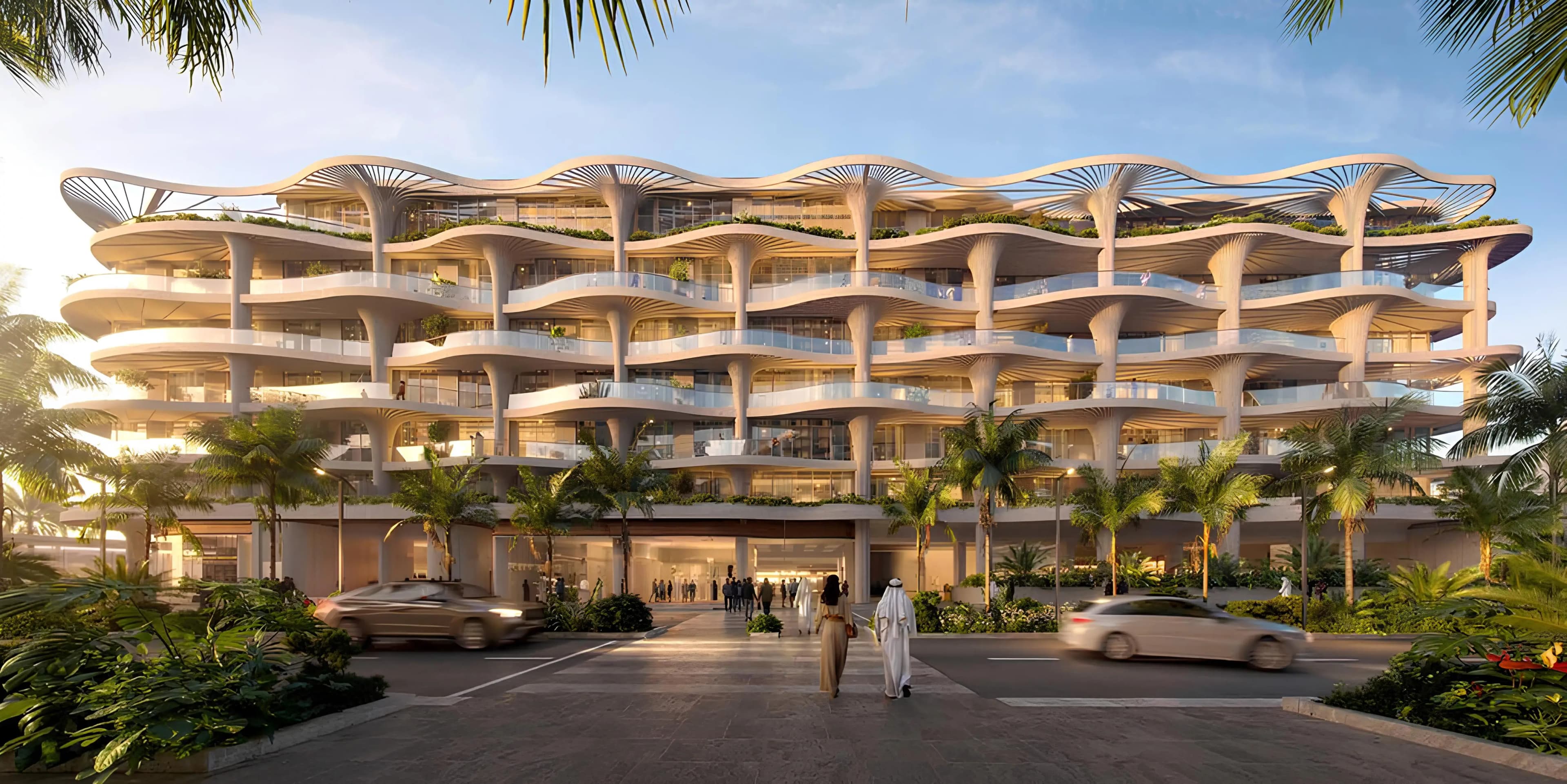 Mamsha Palm - Exterior Facade | Aldar Properties