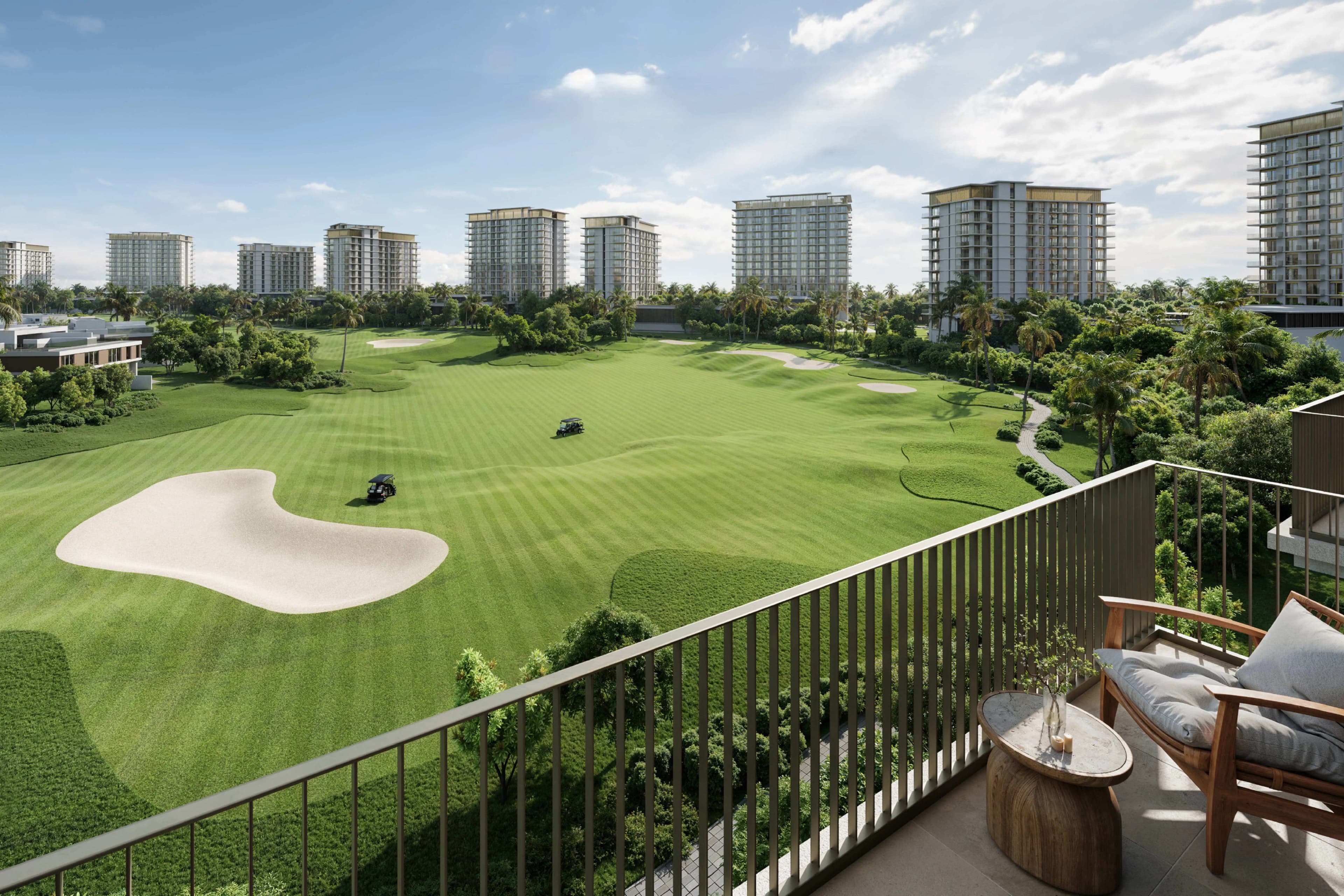 Golf Dale - Balcony View | Emaar Properties