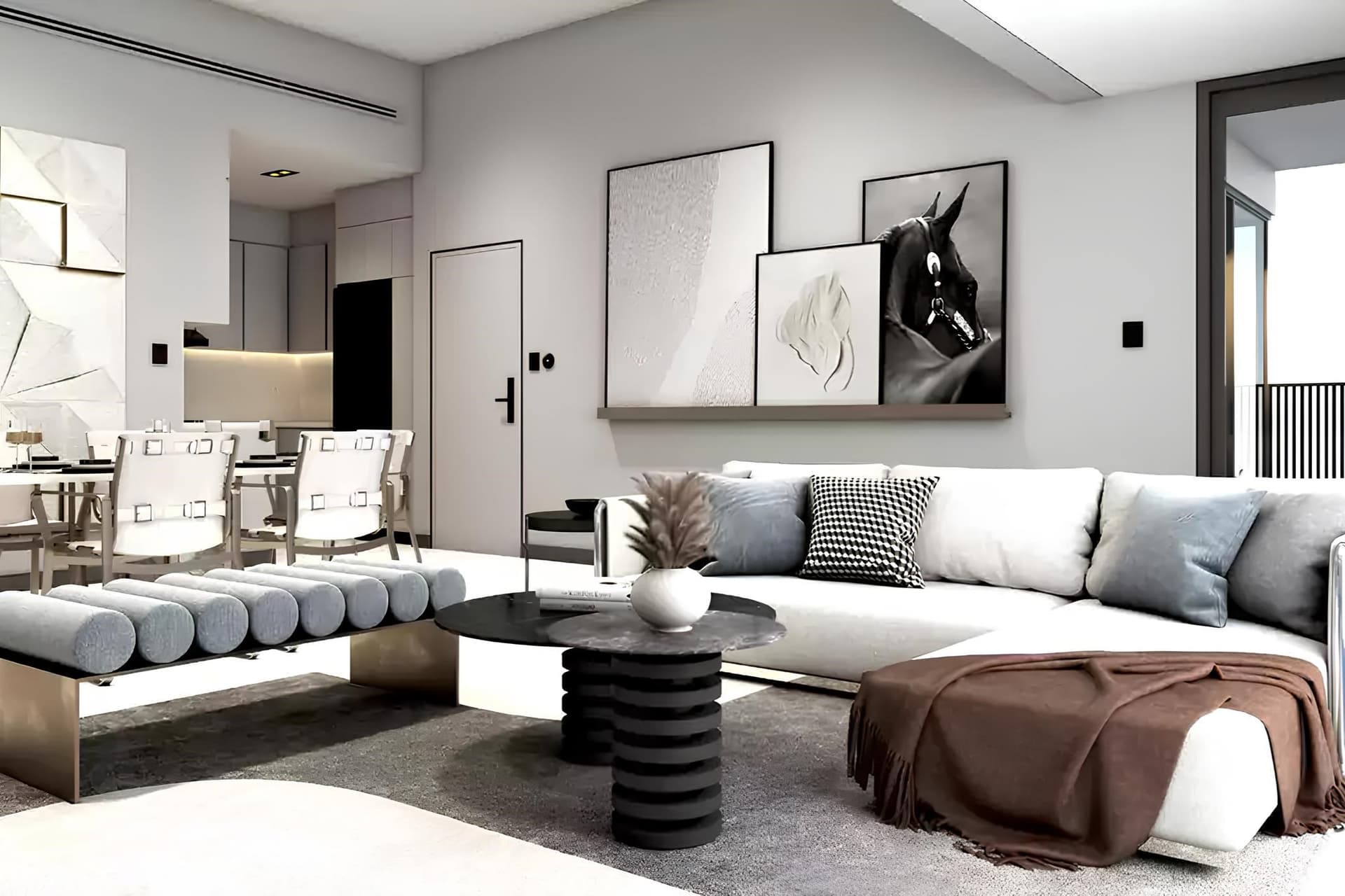 Mag City 920 - Living Room Interior | MAG Property Development