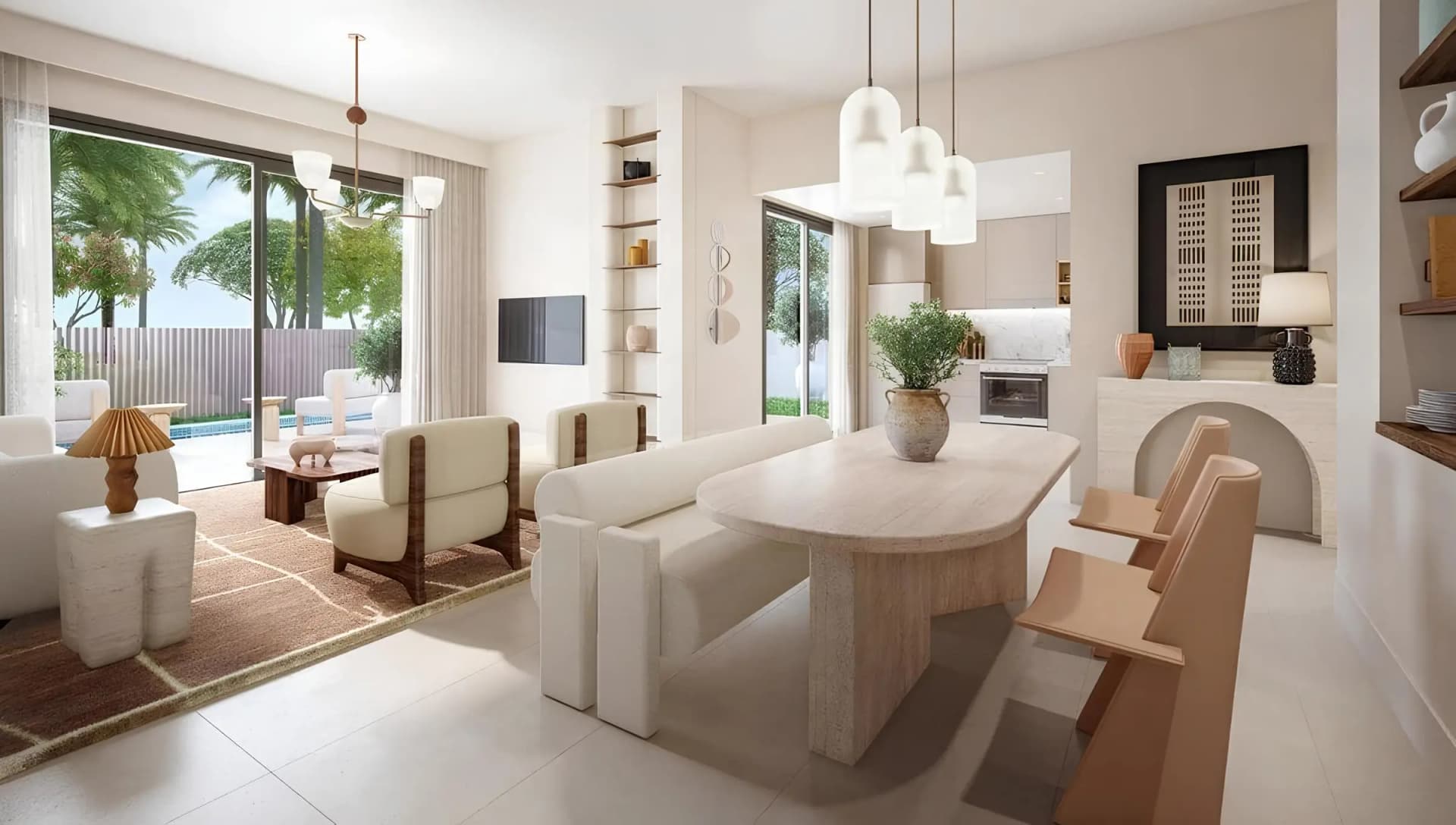 Rivana - Living Room Interior | Emaar Properties