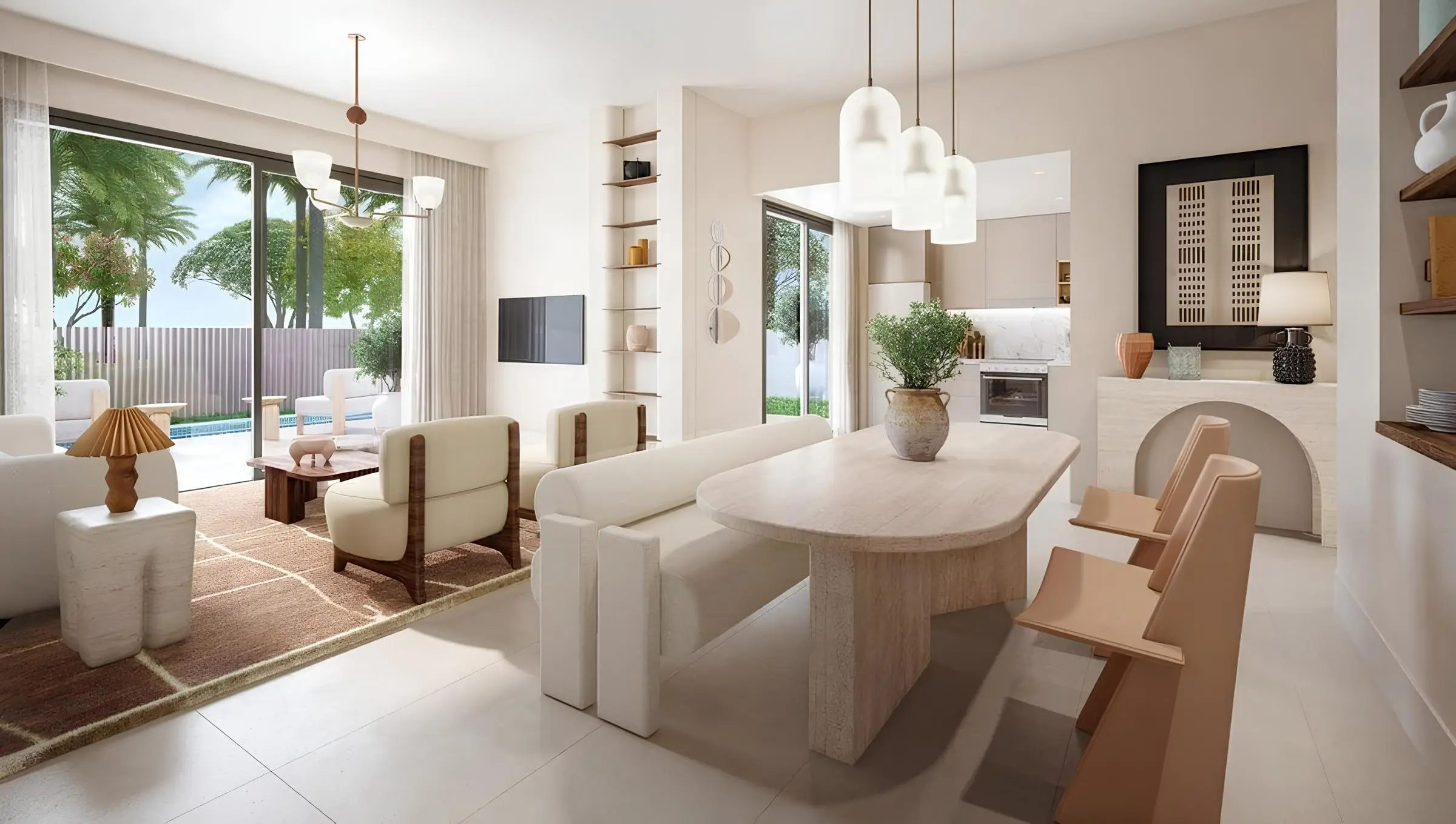 Rivana - Living Room Interior | Emaar Properties