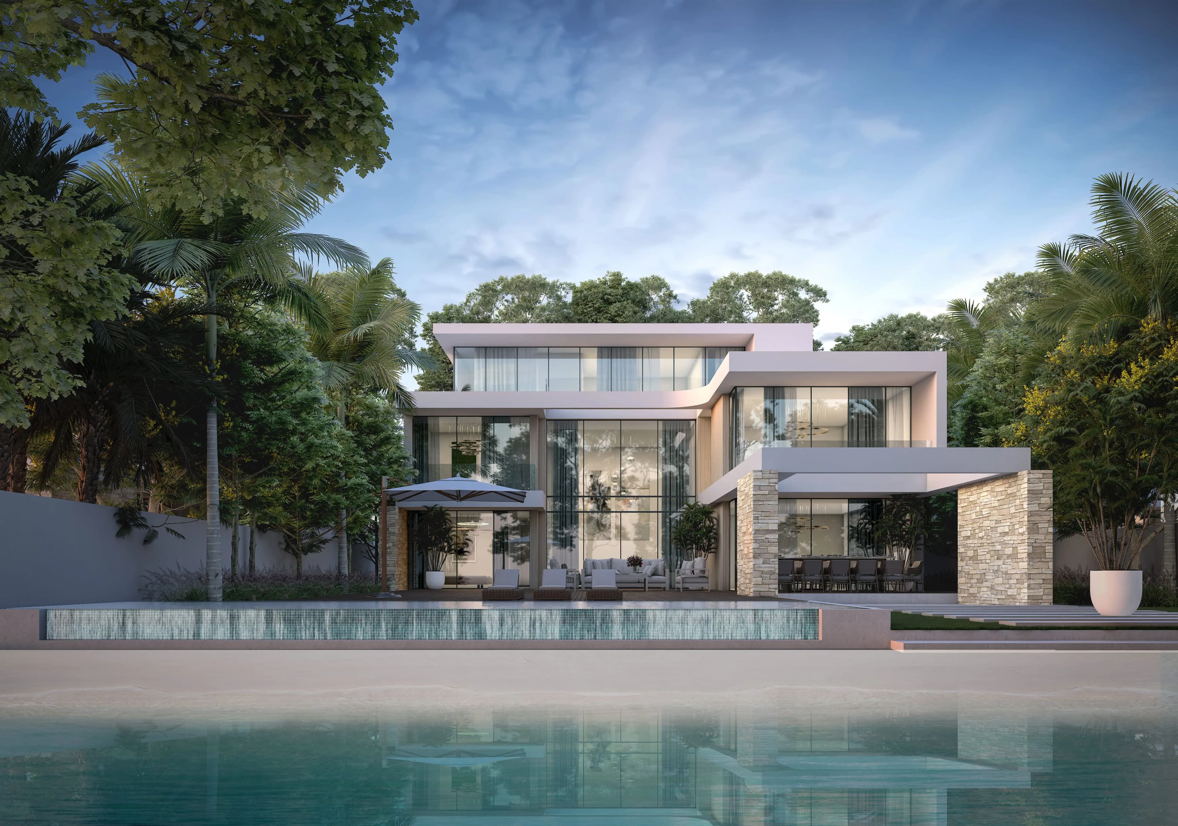 Siniya Island Villas Phase 2 - Exterior Facade | Sobha Realty