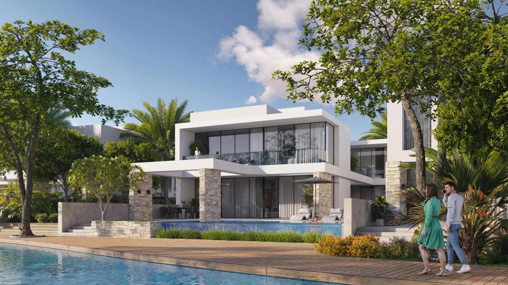 Siniya Island Villas Phase 2 - Exterior Facade | Sobha Realty