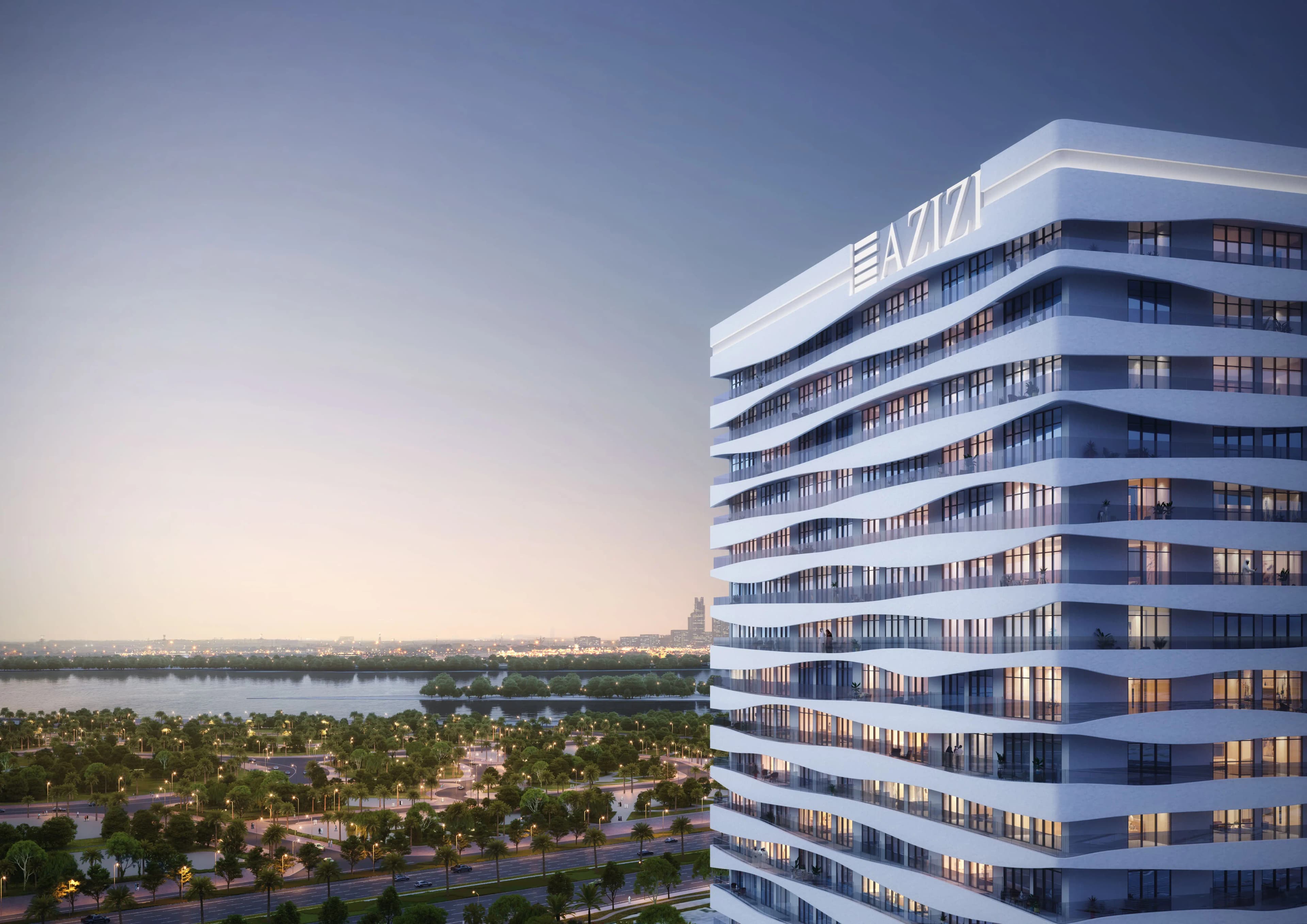 Creek Views 3 - Exterior Facade | Azizi Developments