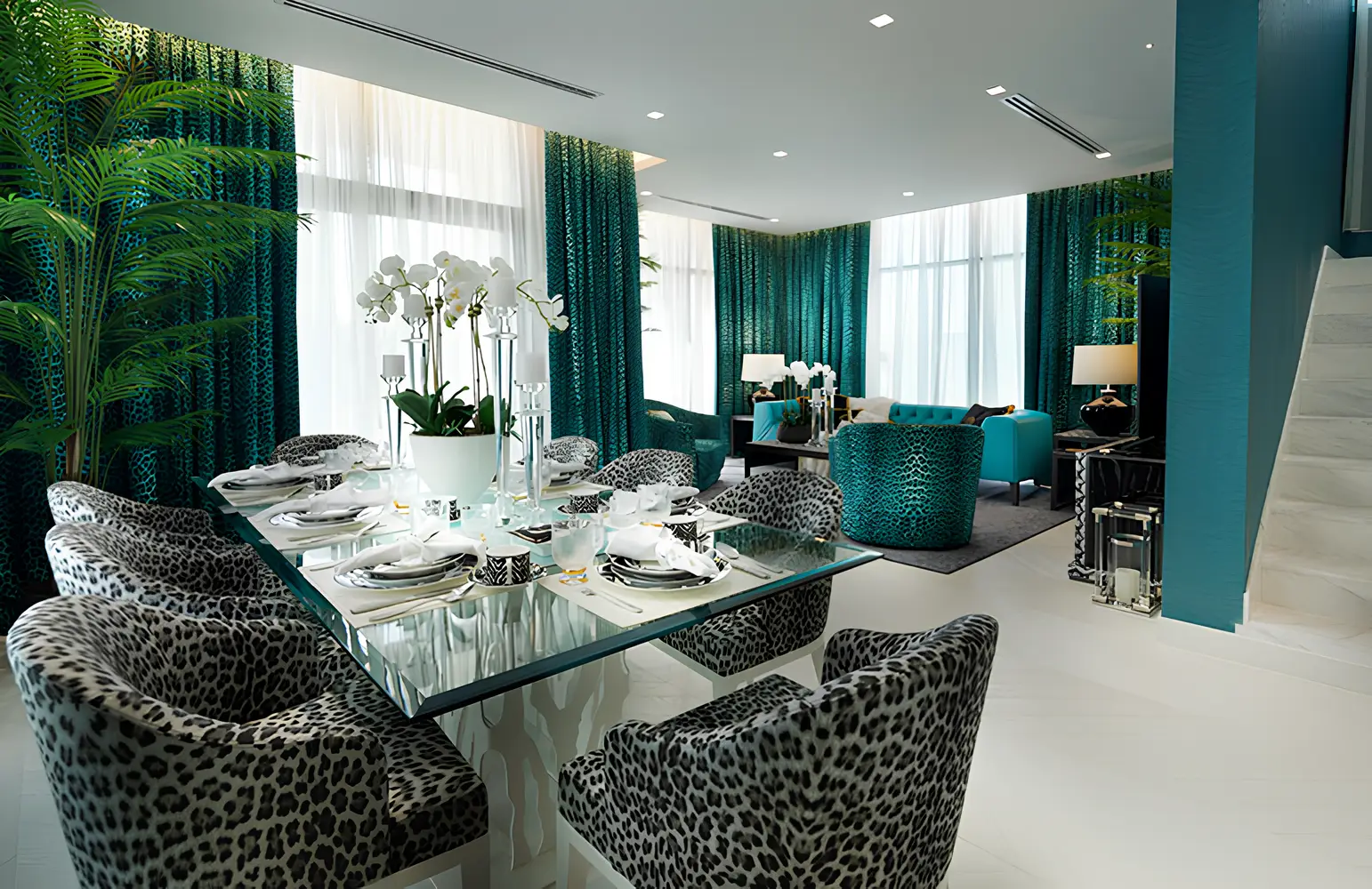 Avencia - Living Room Interior | DAMAC Properties