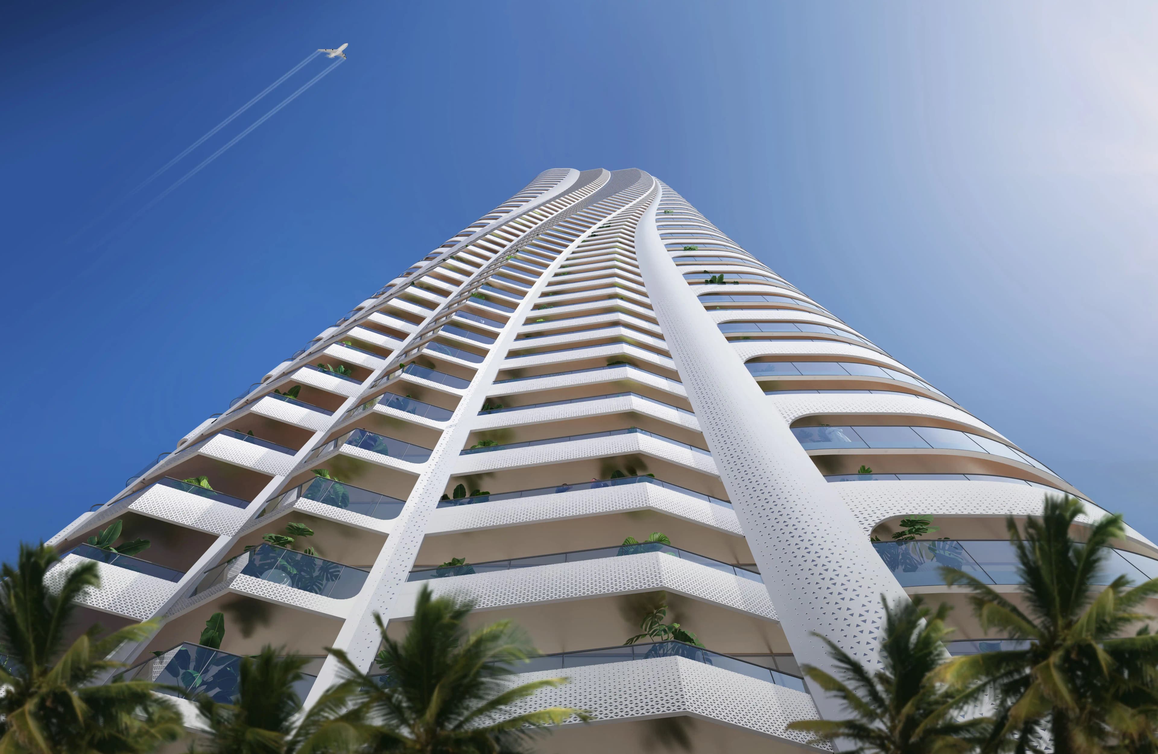 Volta Tower - Exterior Facade | DAMAC Properties