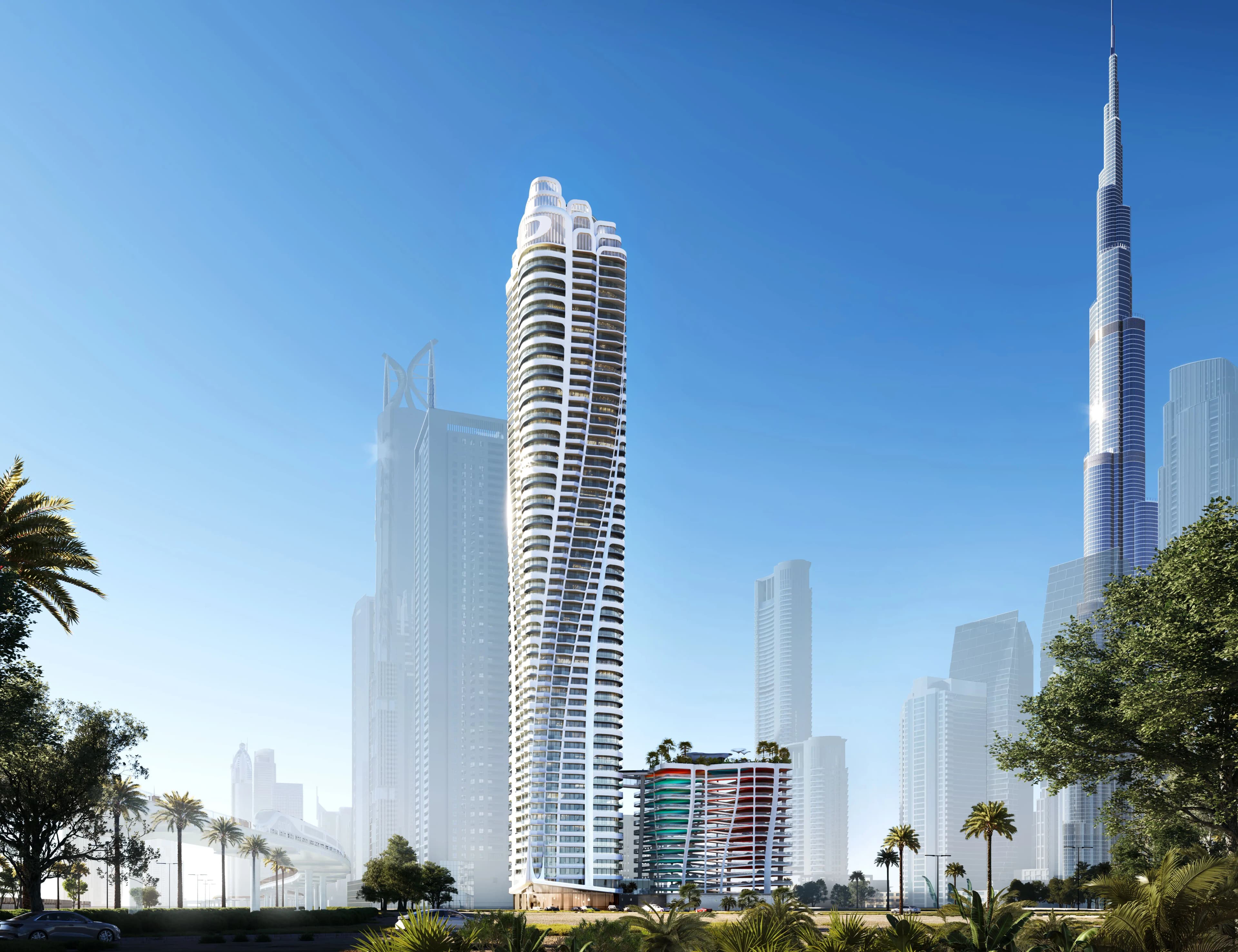 Volta Tower - Exterior Facade | DAMAC Properties