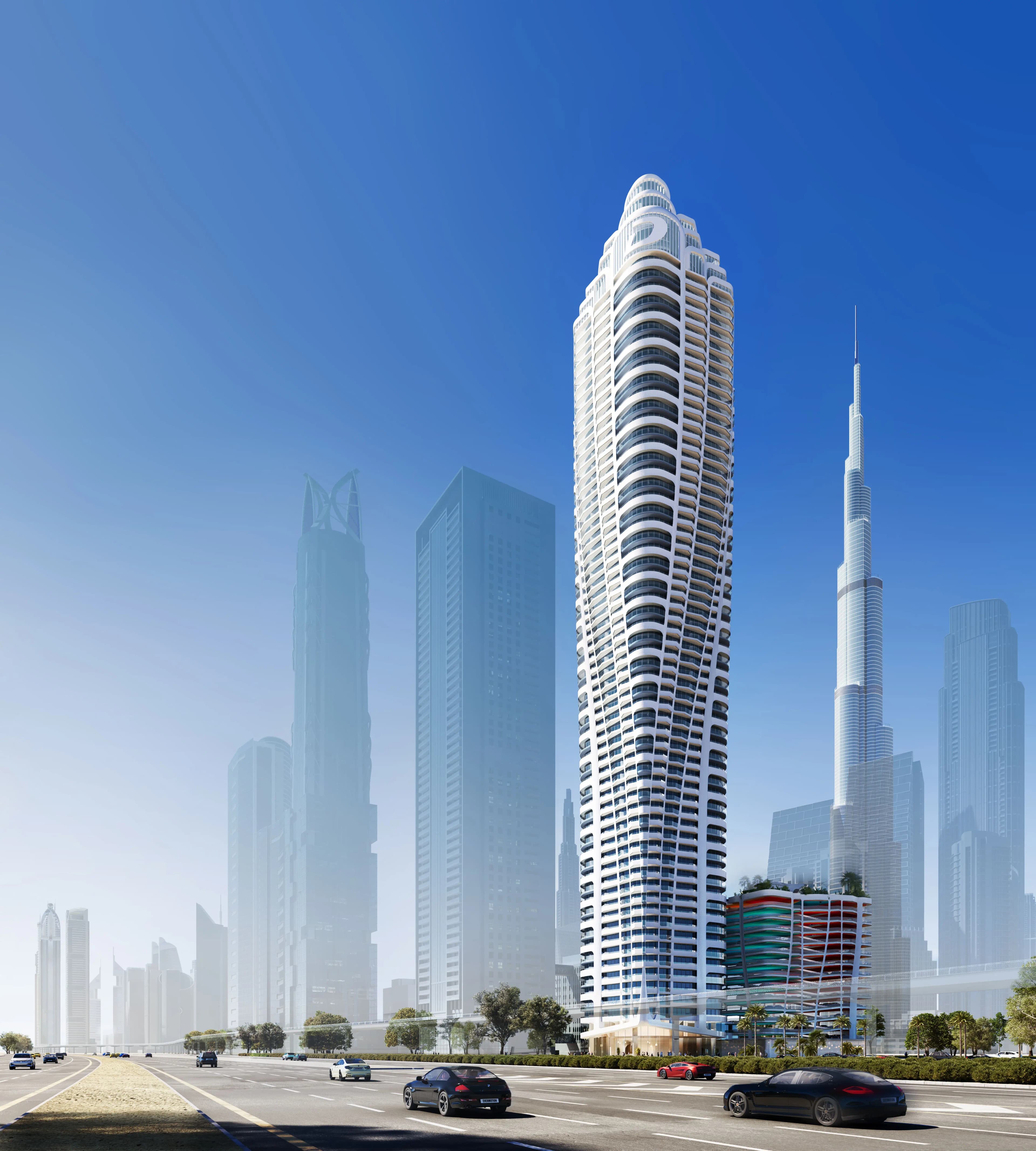 Volta Tower - Exterior Facade | DAMAC Properties