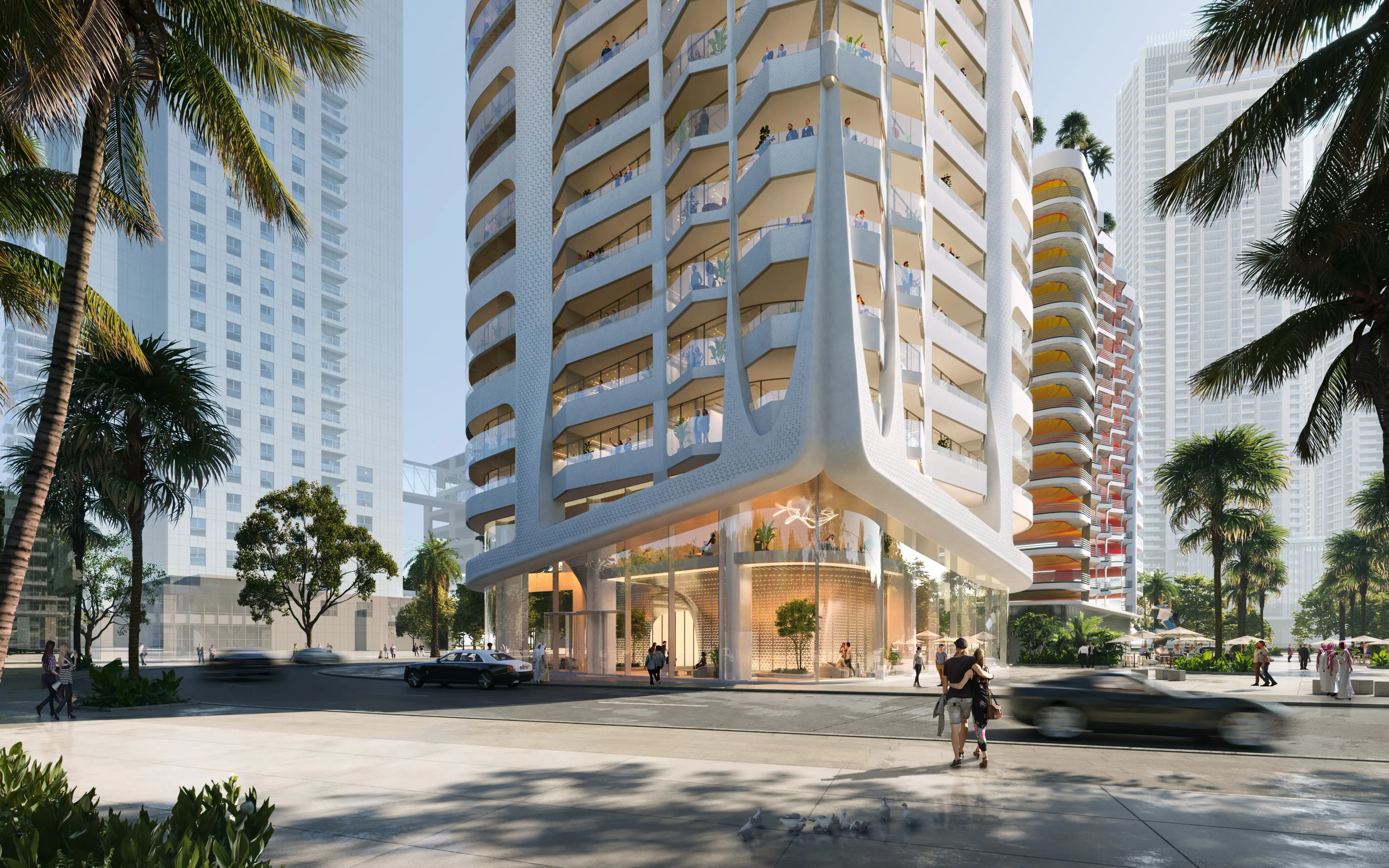 Volta Tower - Exterior Facade | DAMAC Properties
