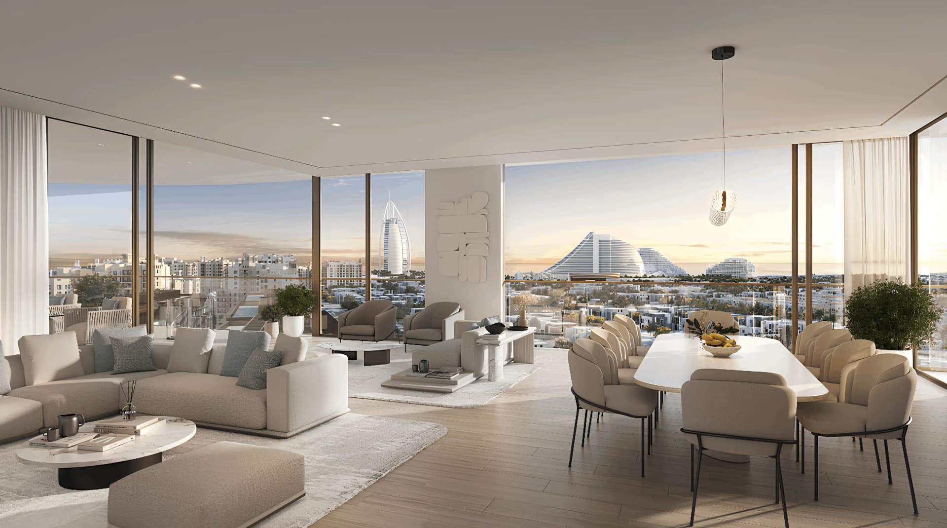 Elara - Living Room Interior | Meraas Developer