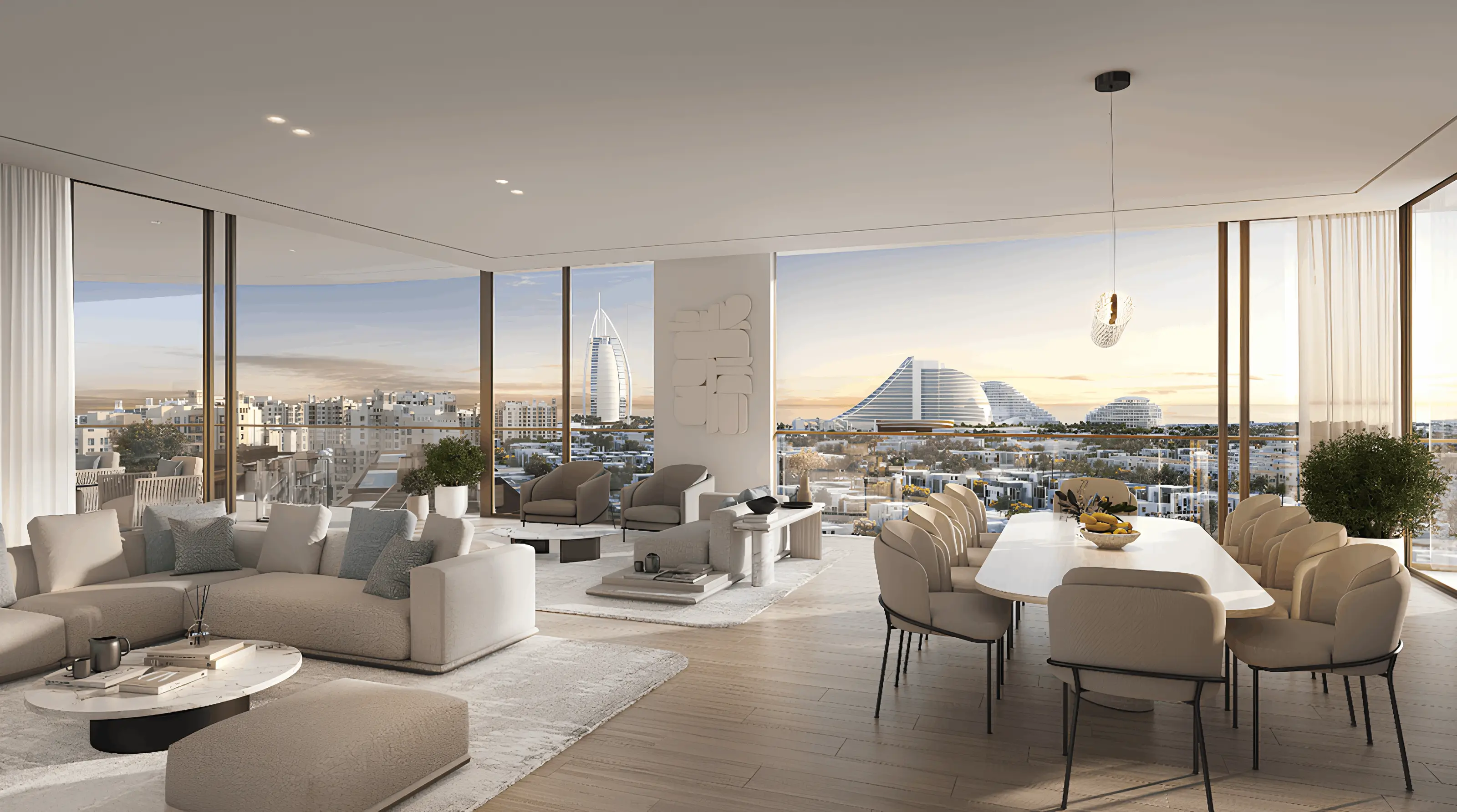 Elara - Living Room Interior | Meraas Developer