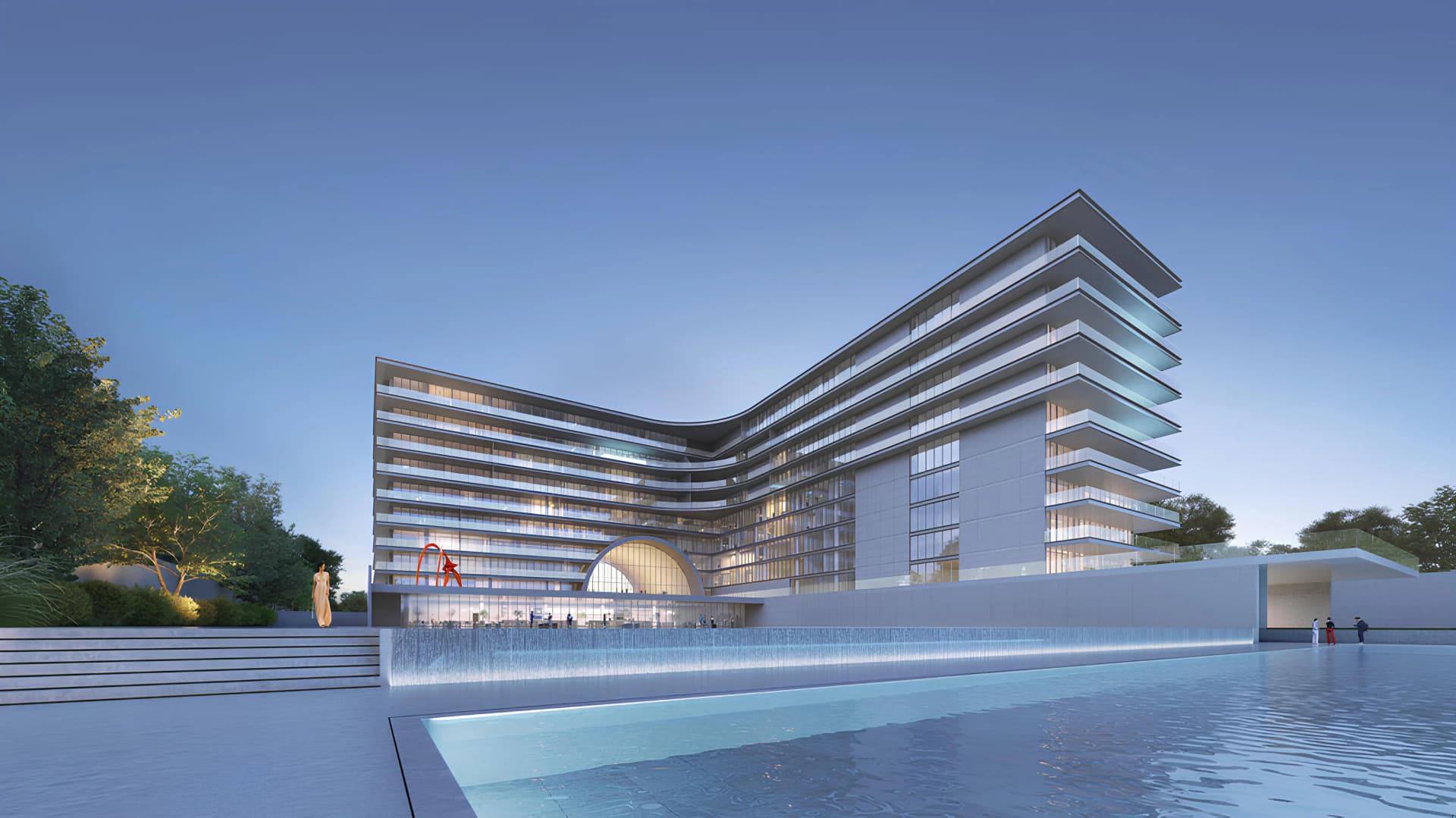 Armani Beach Residences - Exterior Facade | Arada Properties