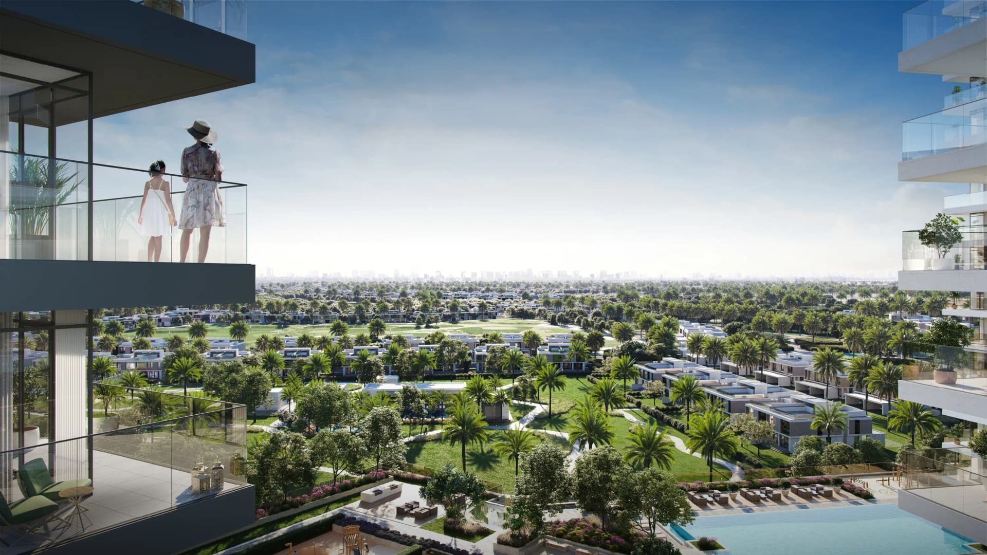 Greenside Residence - Balcony View | Emaar Properties