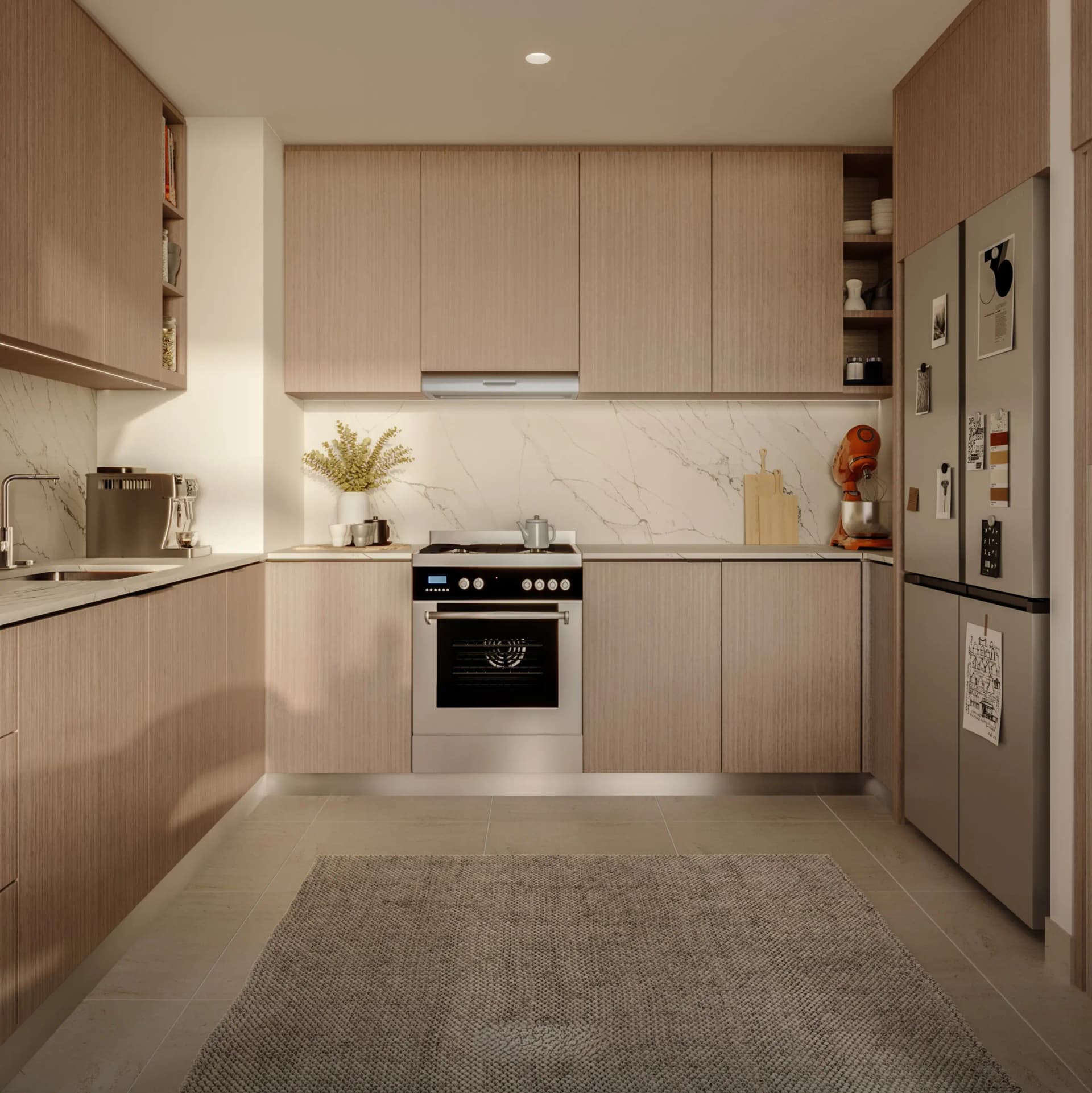Palace Residences North - Kitchen Interior | Emaar Properties