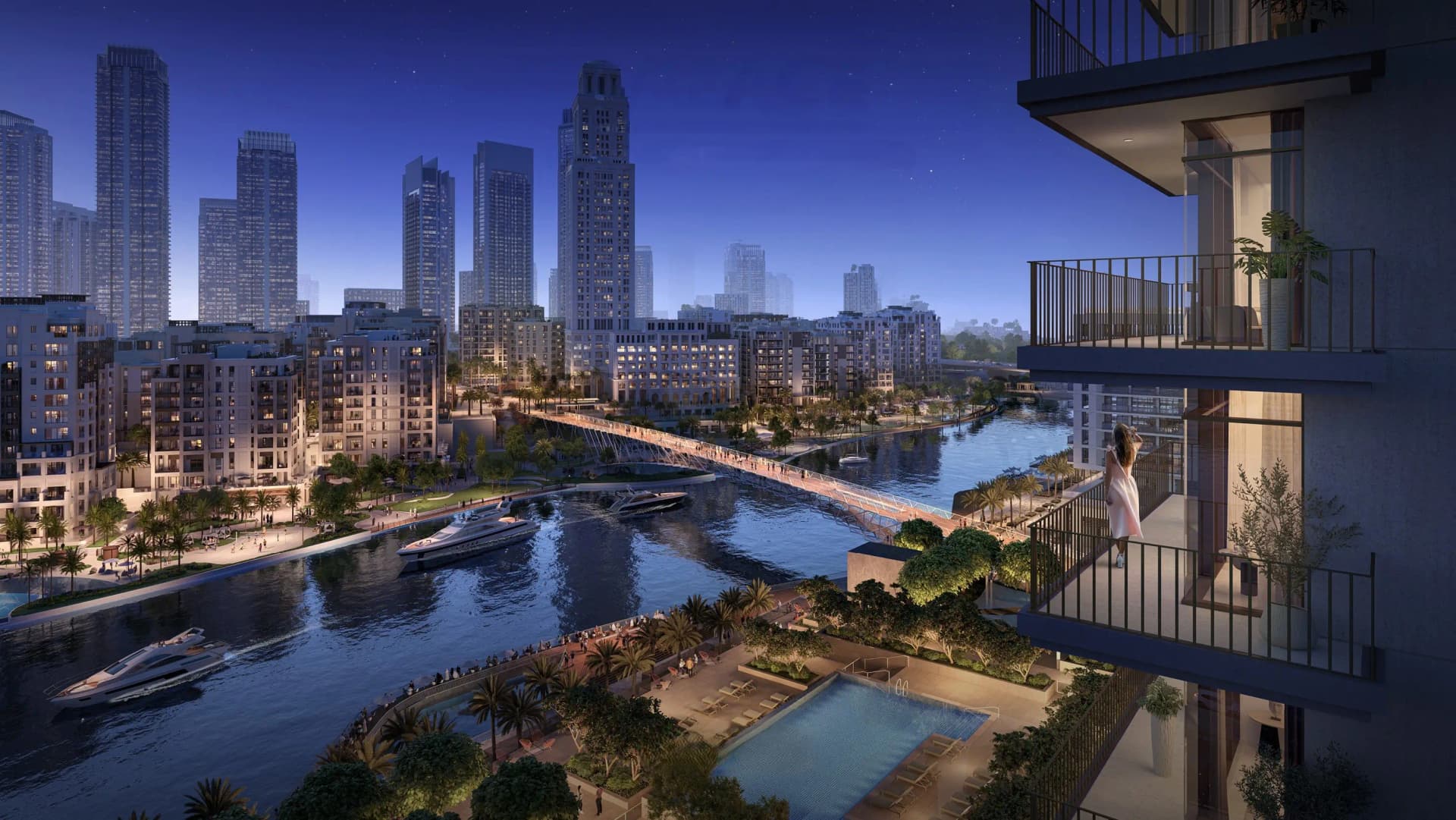 Palace Residences North - Balcony View | Emaar Properties