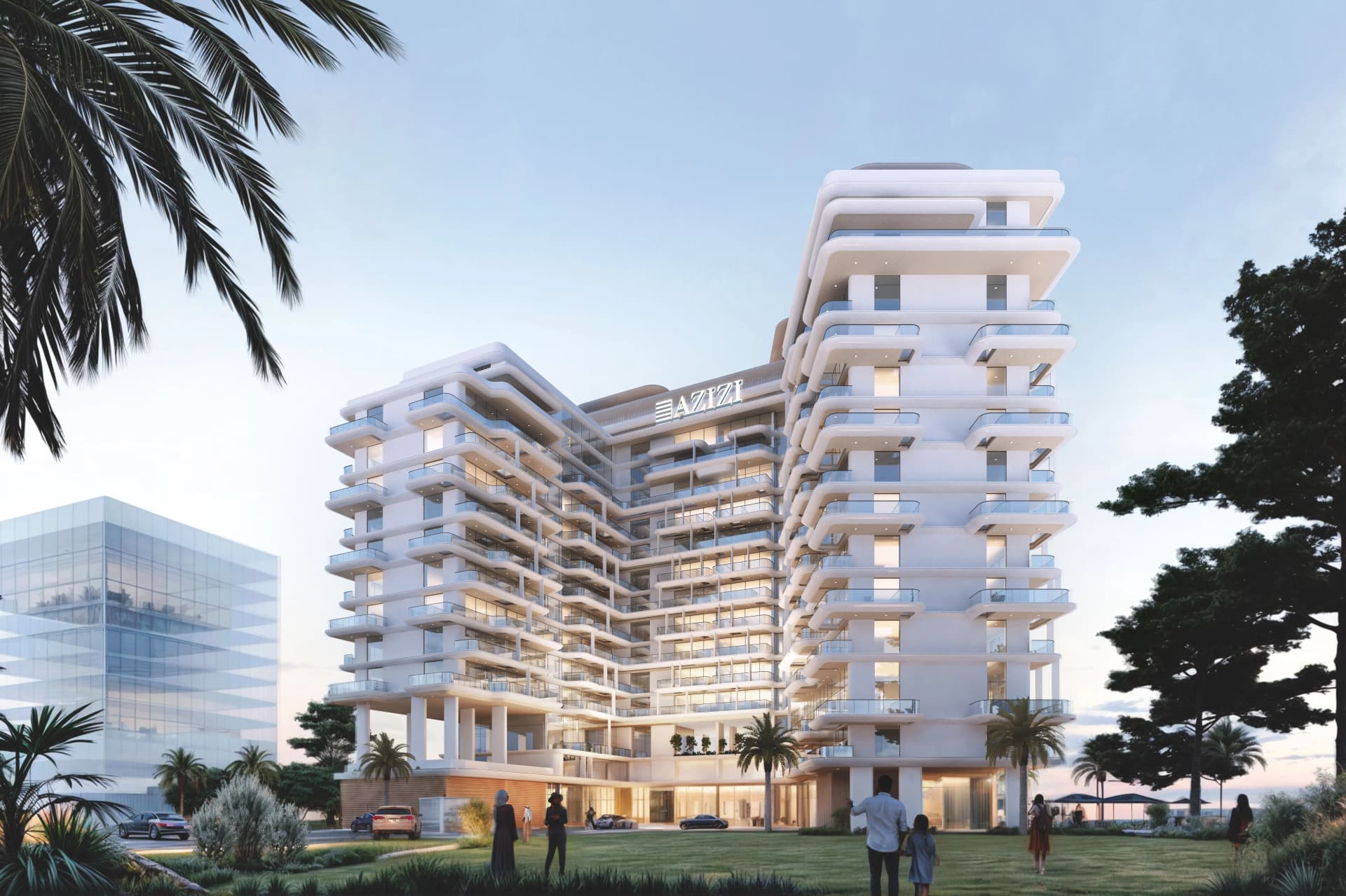 Azizi Wasel - Exterior Facade | Azizi Developments