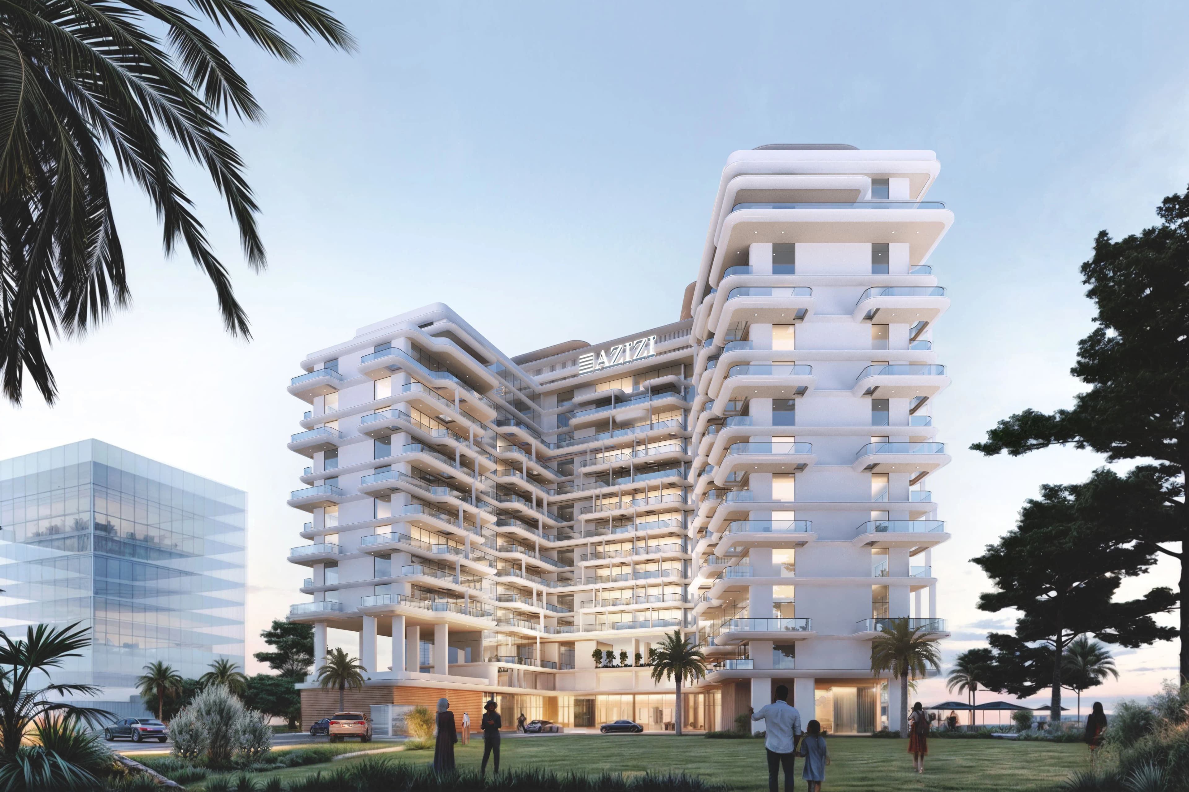 Azizi Wasel - Exterior Facade | Azizi Developments