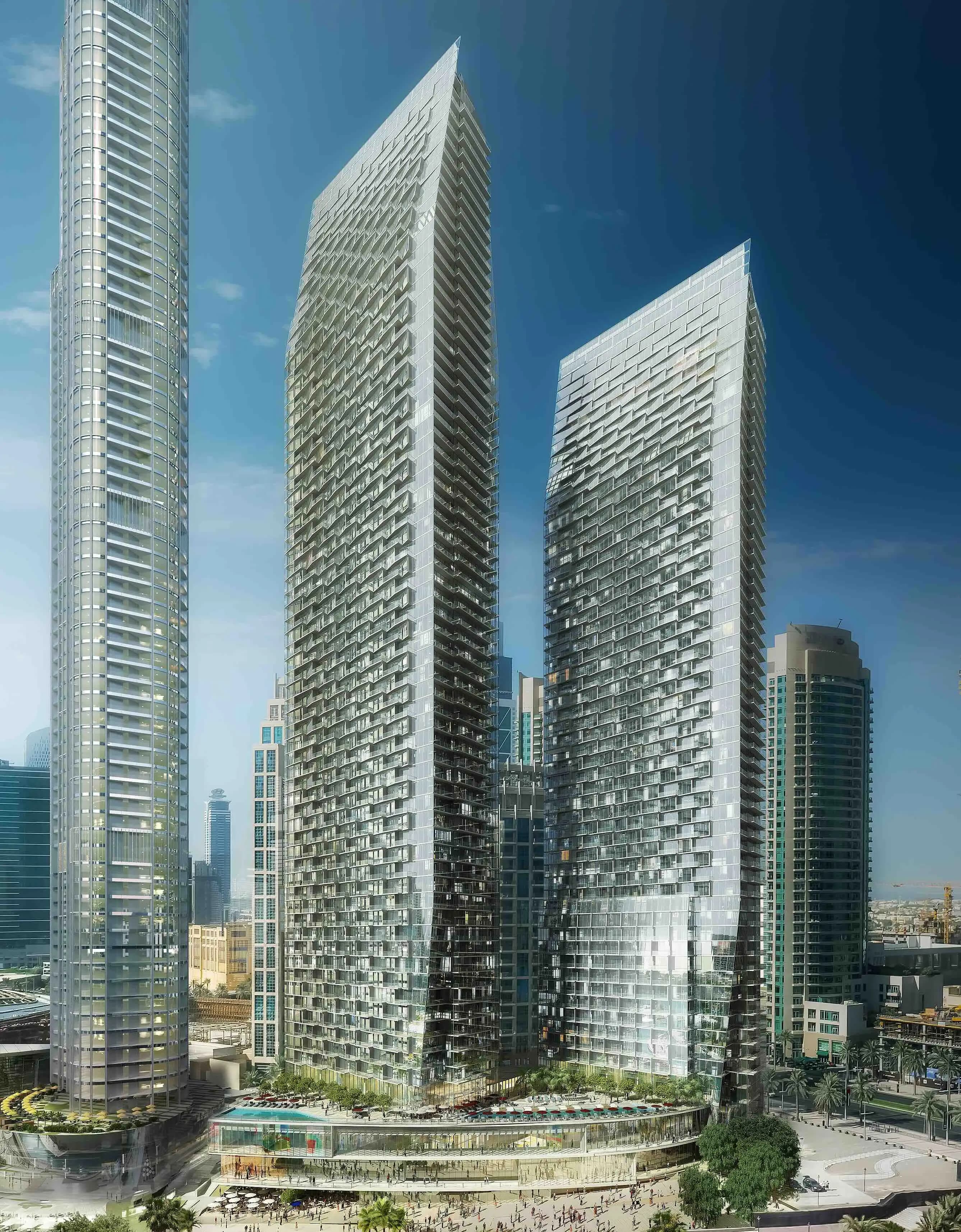 The Address Residences Dubai Opera - Exterior Facade | Emaar Properties