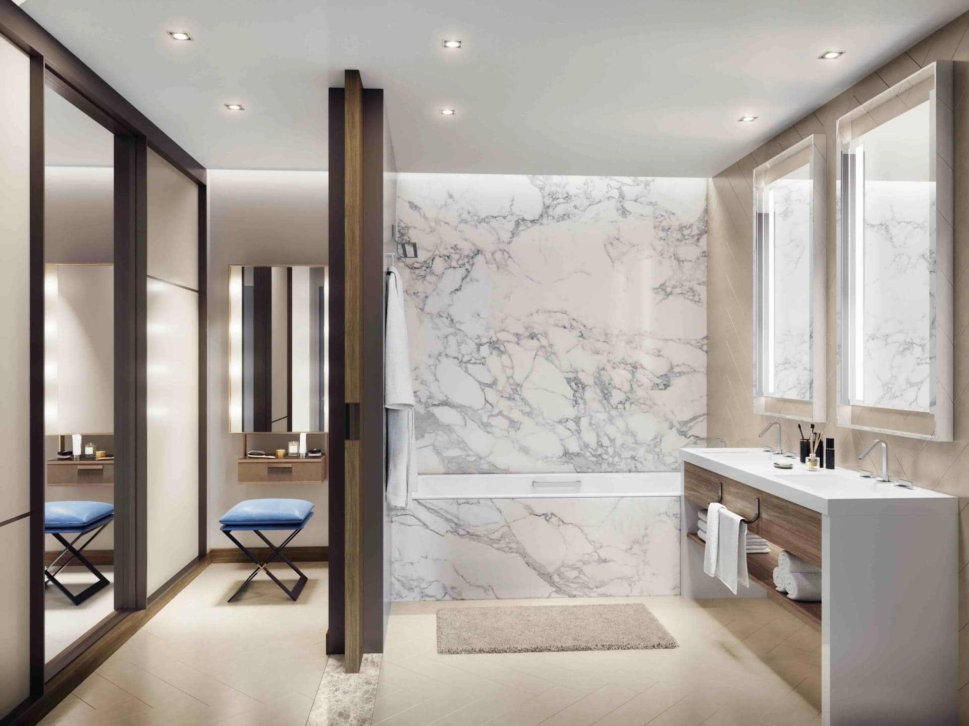 The Address Residences Dubai Opera - Bathroom Interior | Emaar Properties