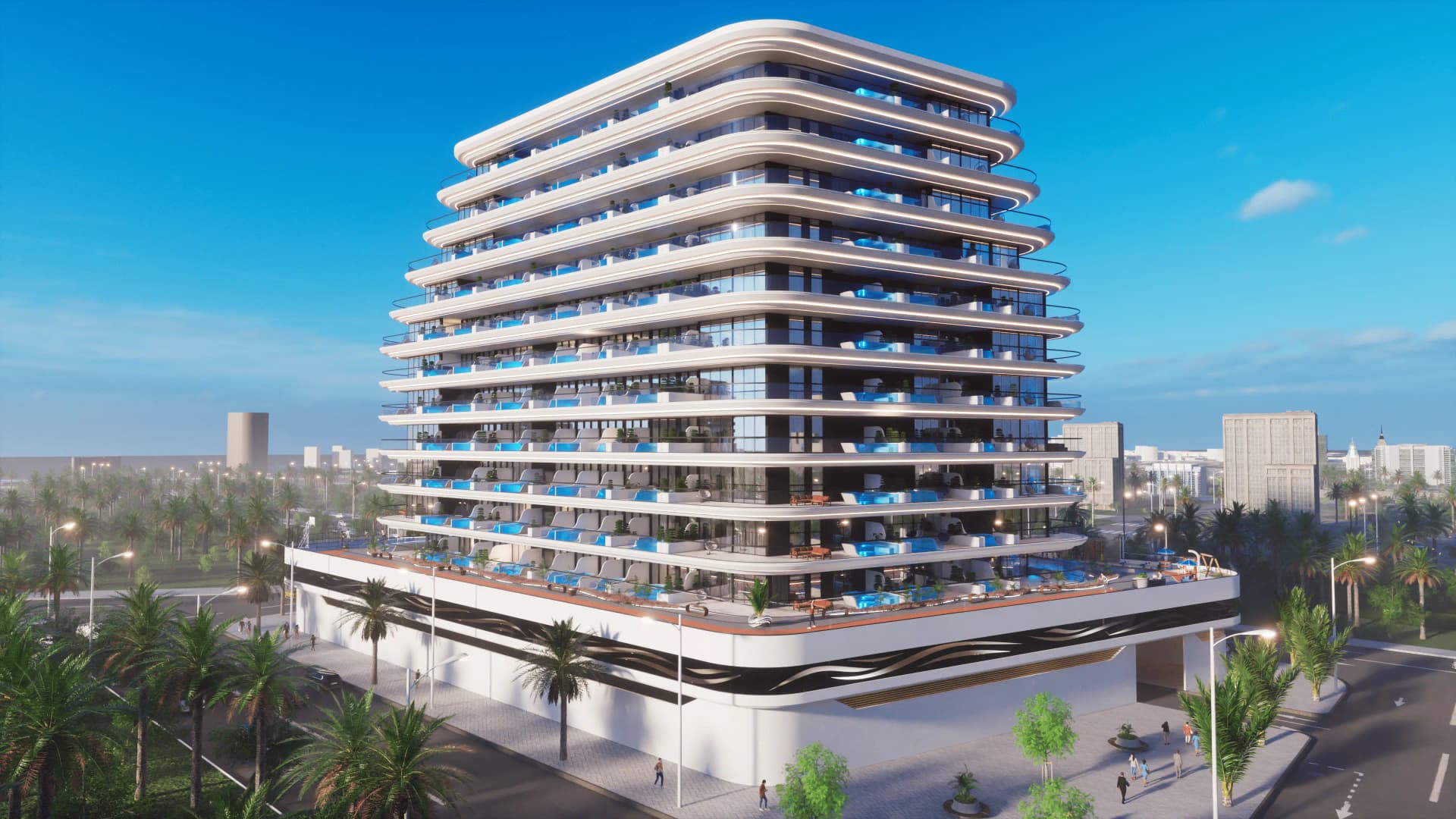 Samana Portofino - Exterior Facade | Samana Developers