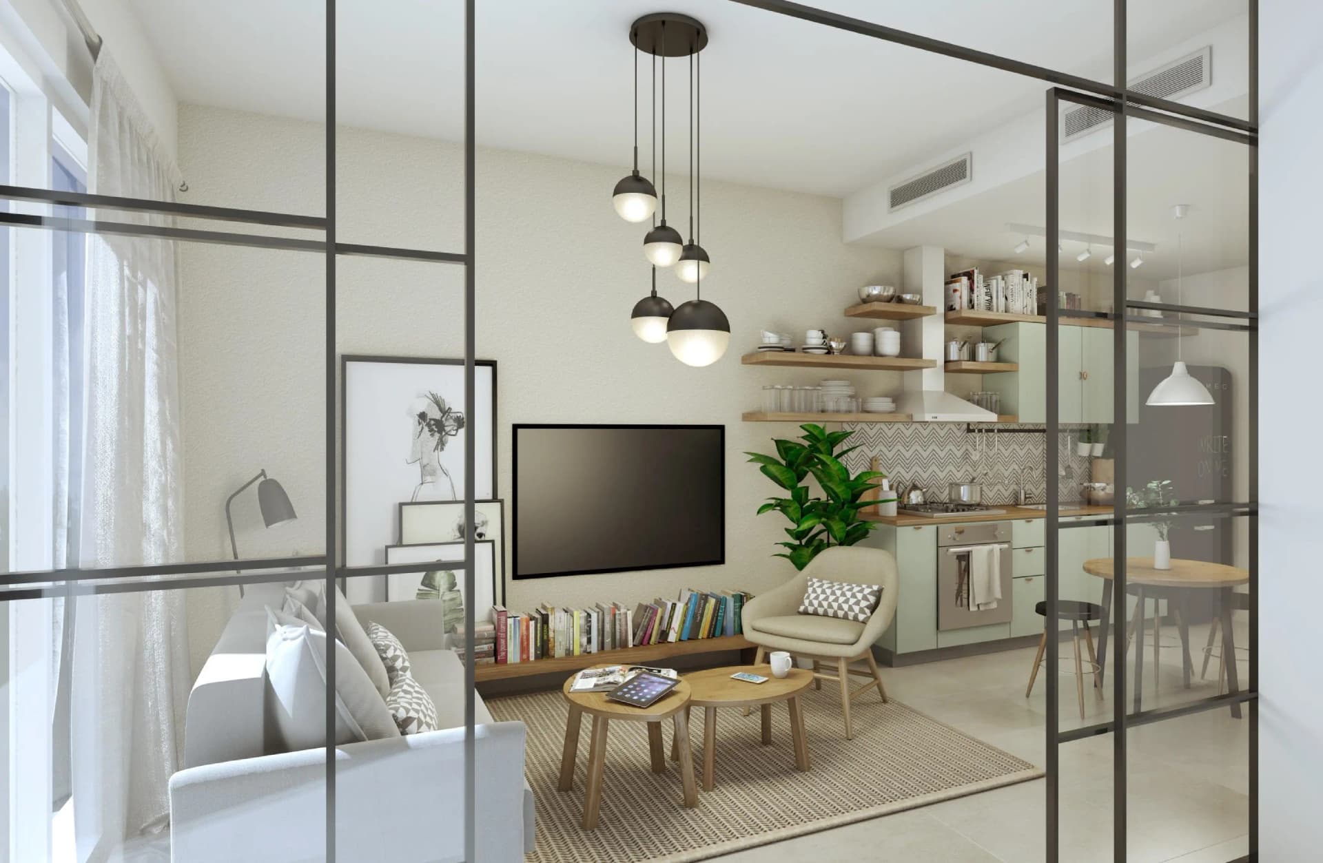 Collective - Living Room Interior | Emaar Properties