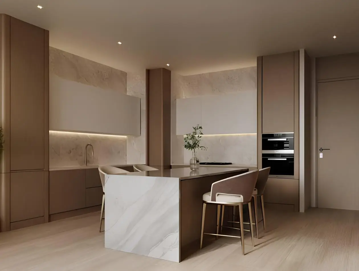 Binghatti Amberhall - Kitchen Interior | Binghatti Developers
