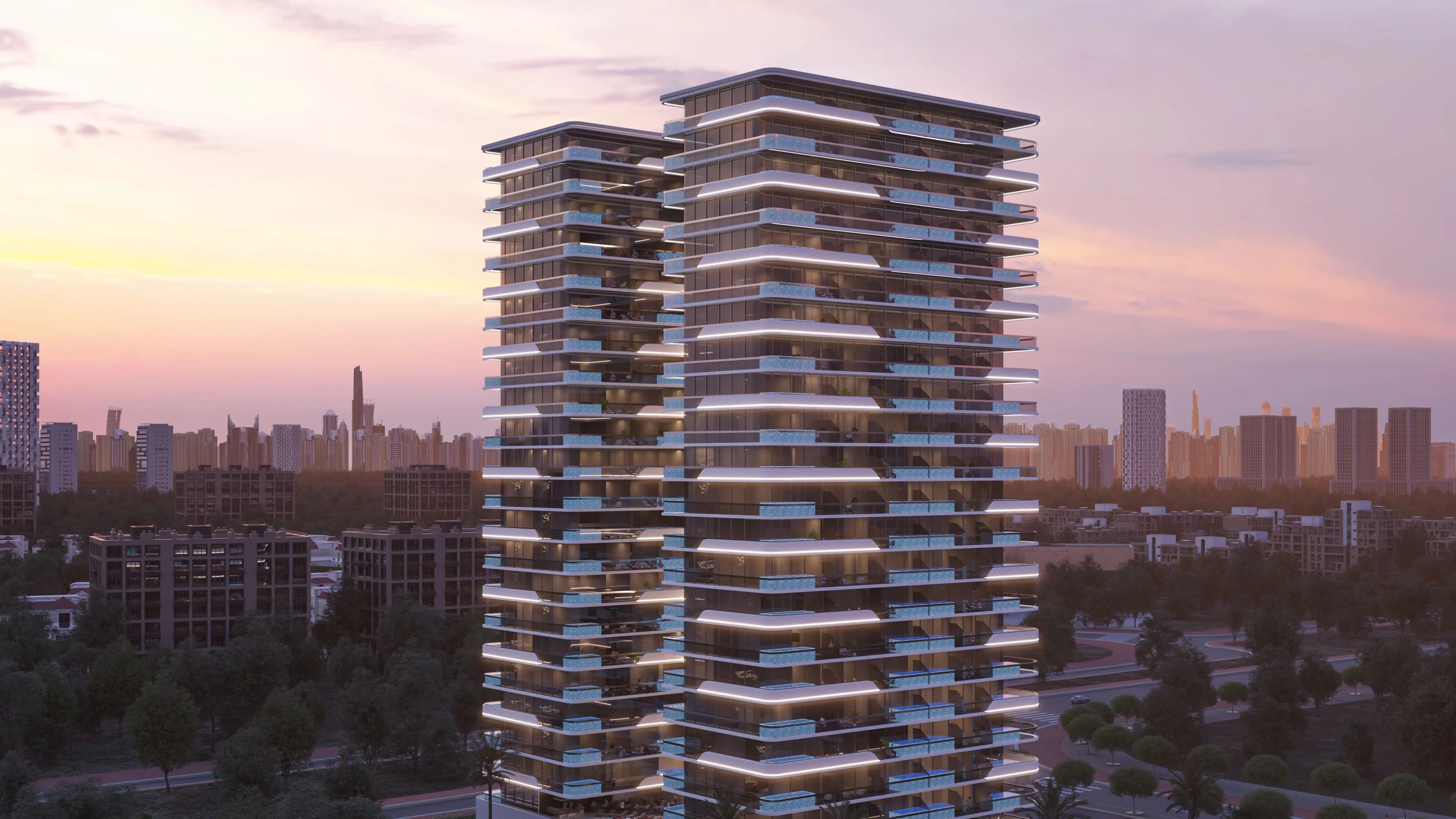 Parkville - Exterior Facade | Samana Developers