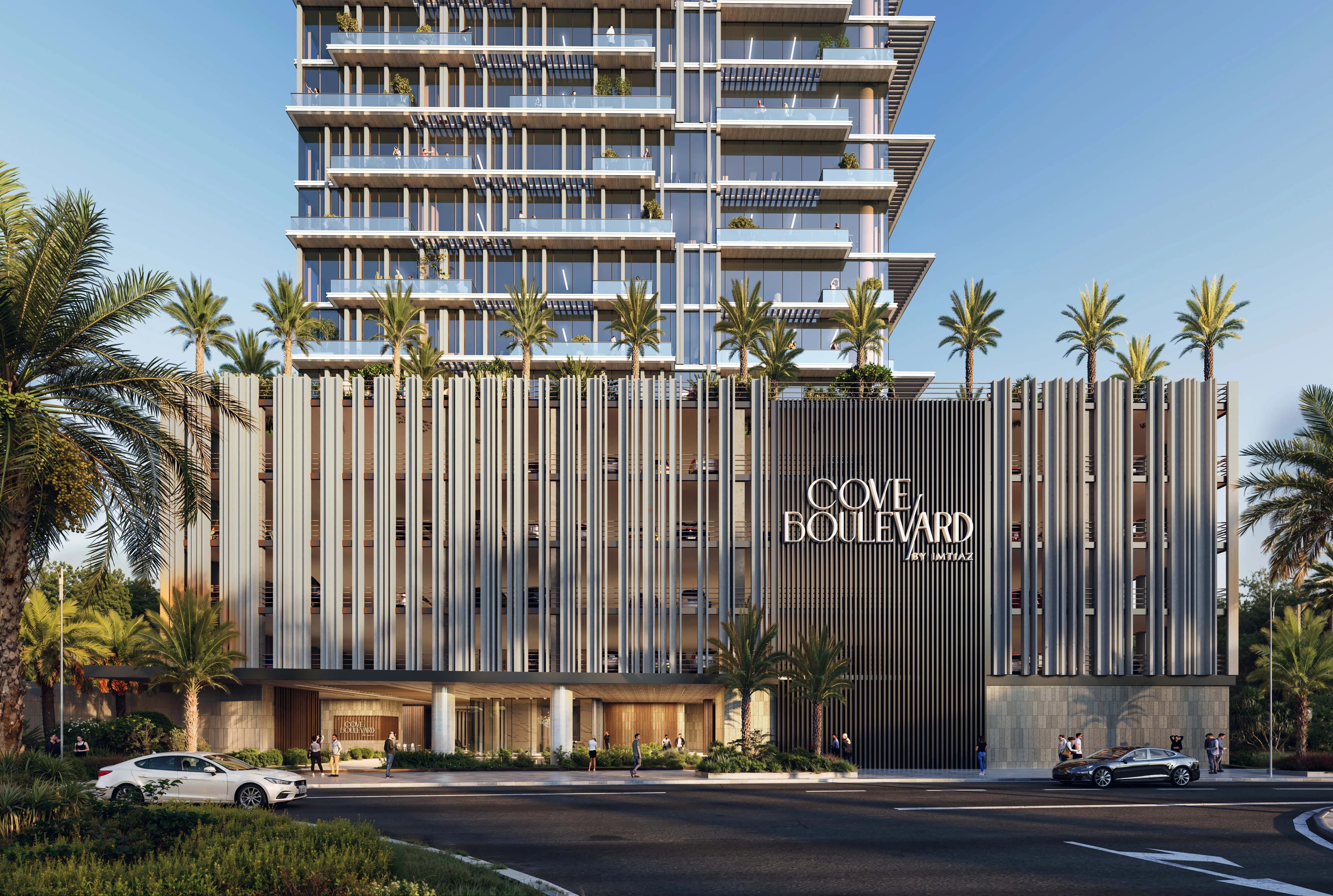 Cove Boulevard - Exterior Facade | Imtiaz Developments