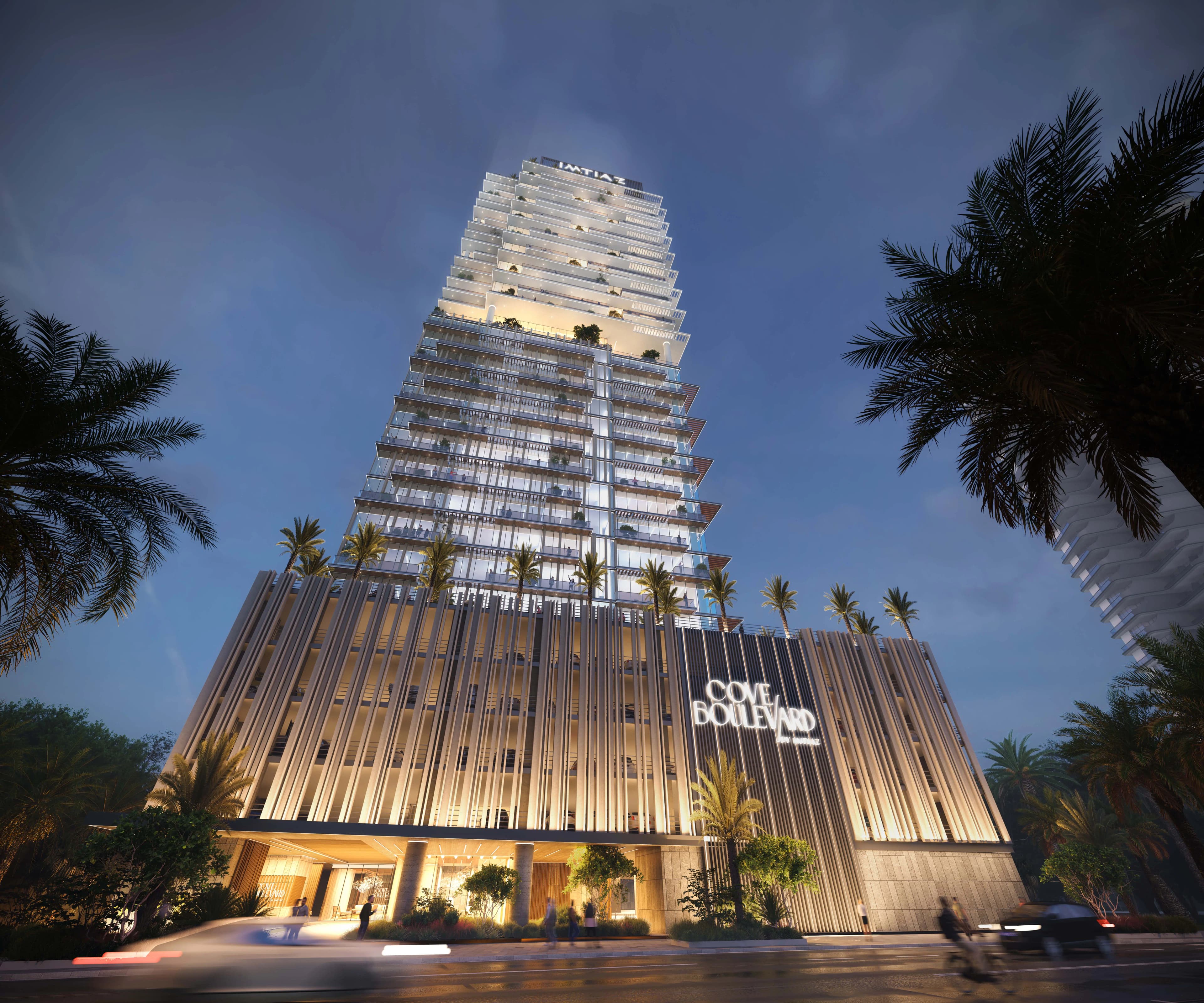Cove Boulevard - Exterior Facade | Imtiaz Developments
