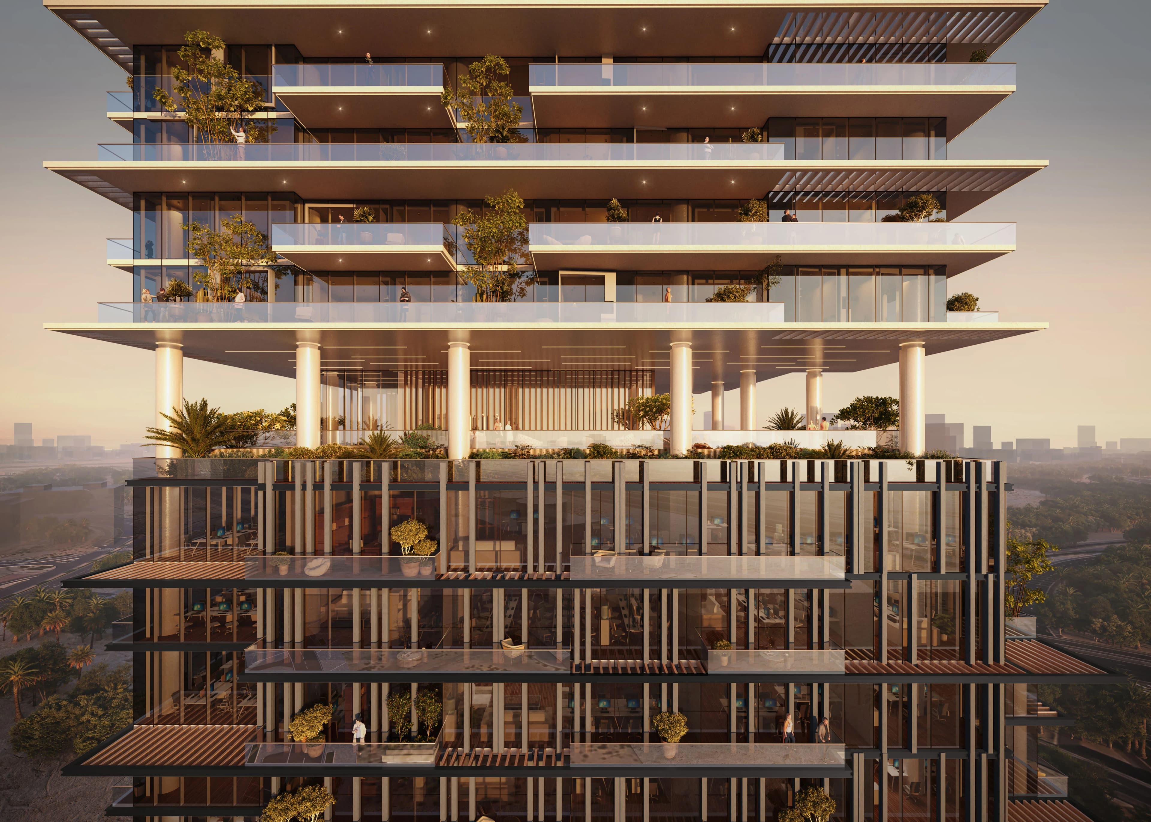 Cove Boulevard - Exterior Facade | Imtiaz Developments