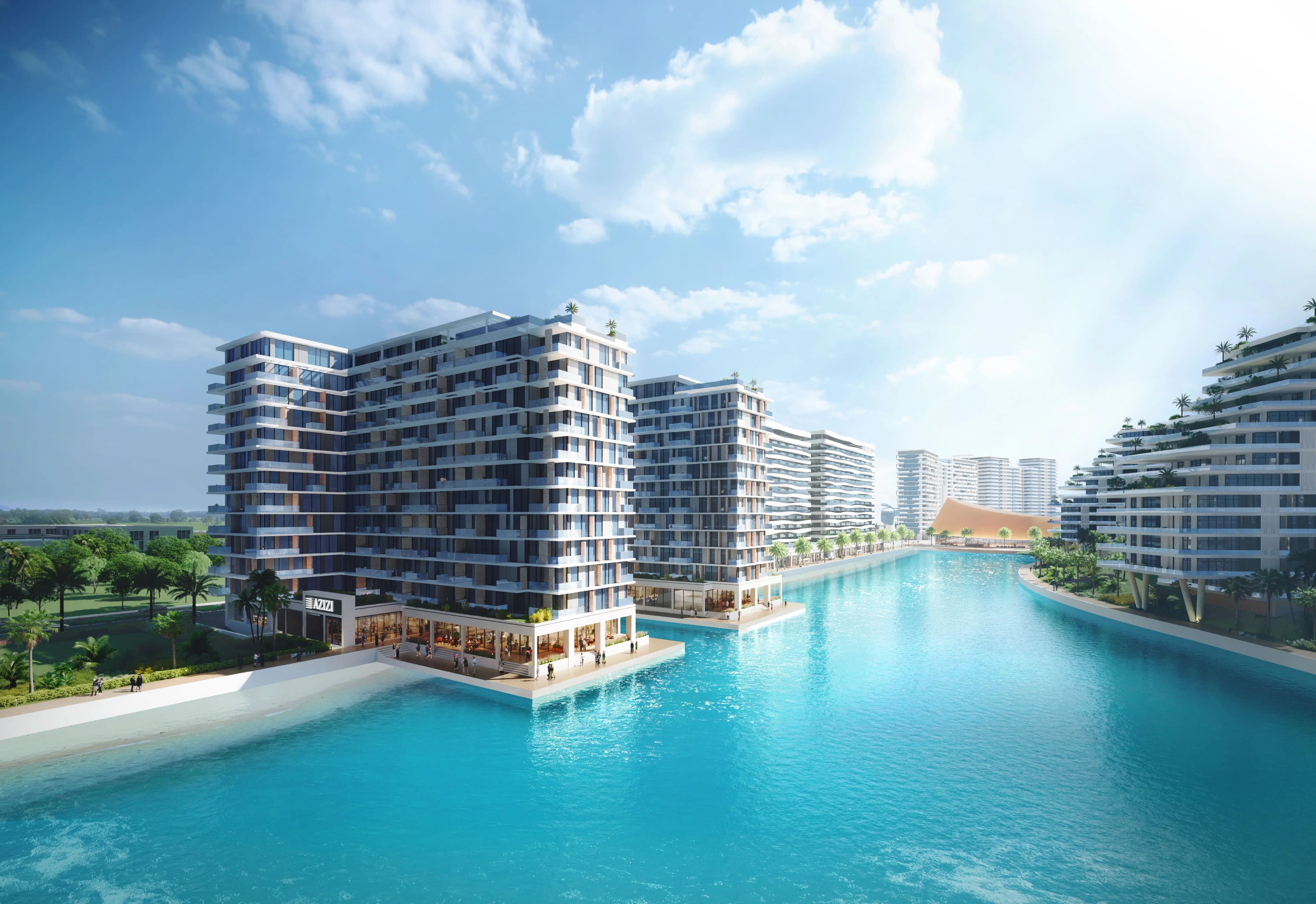 Azizi Venice - Exterior Facade | Azizi Developments