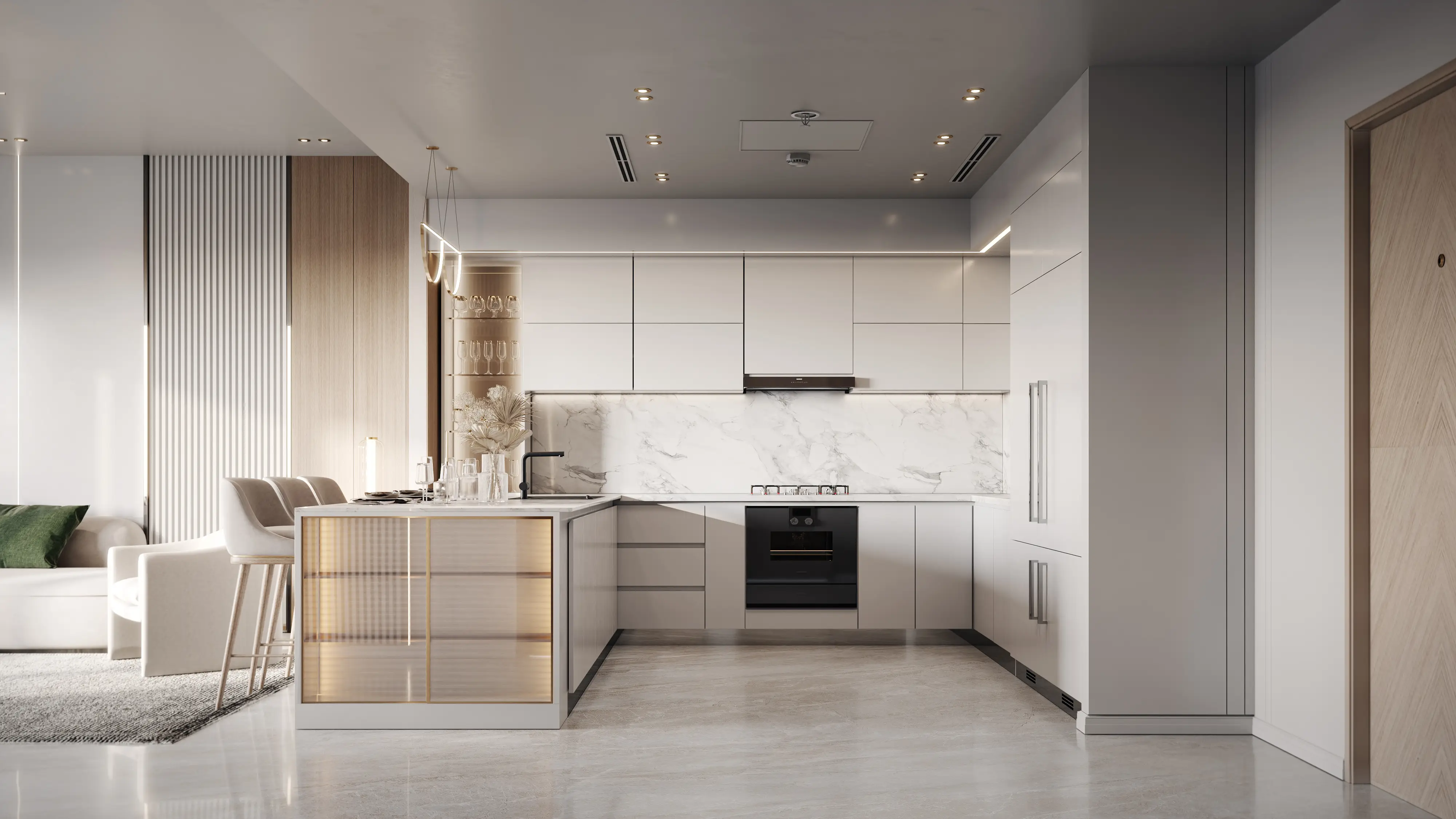 Binghatti Gardenia - Kitchen Interior | Binghatti Developers