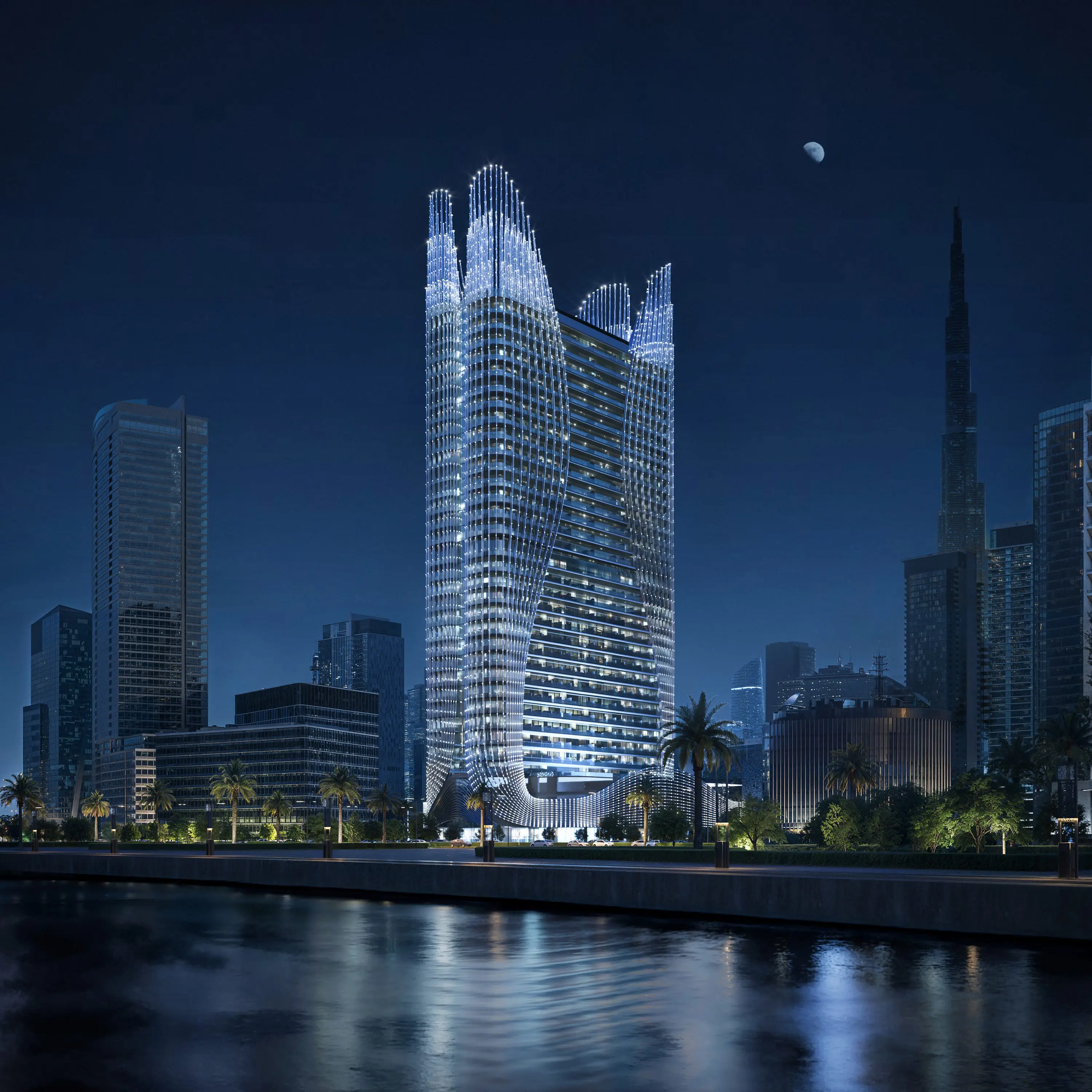 Binghatti Skyhall - Exterior Facade | Binghatti Developers