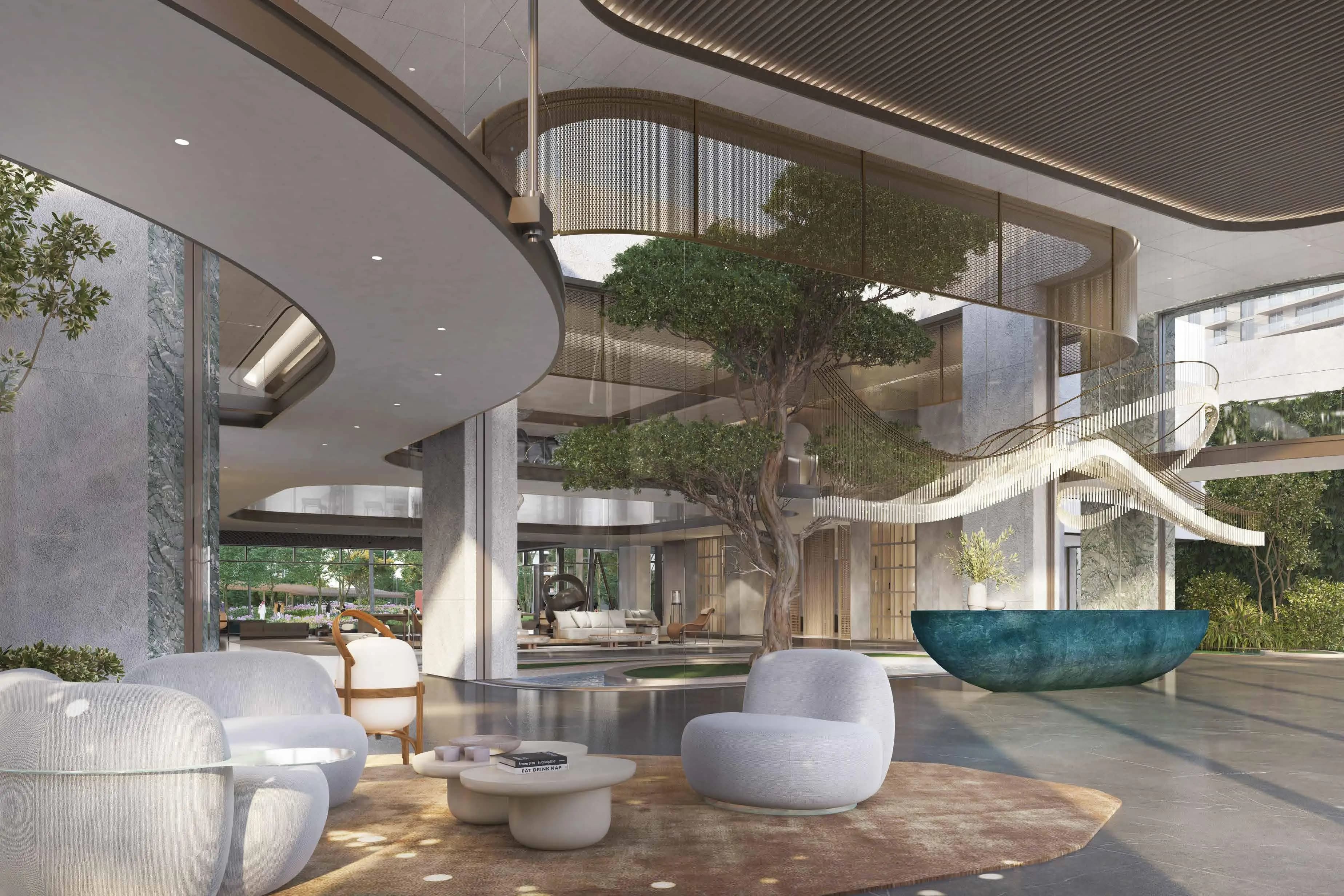 Central Park Plaza - Lobby Interior | Meraas Developer