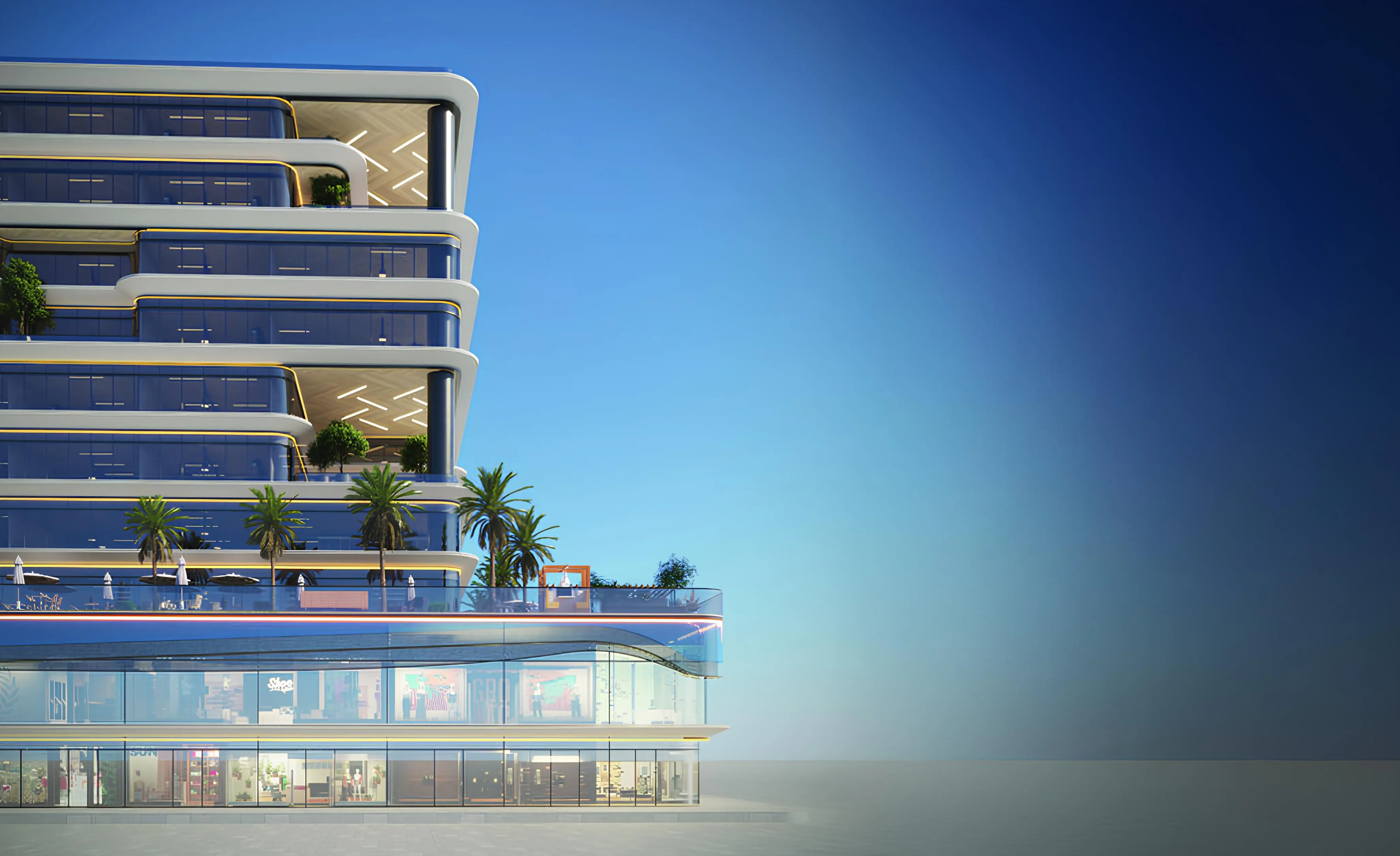 Samana Business Park - Exterior Facade | Samana Developers