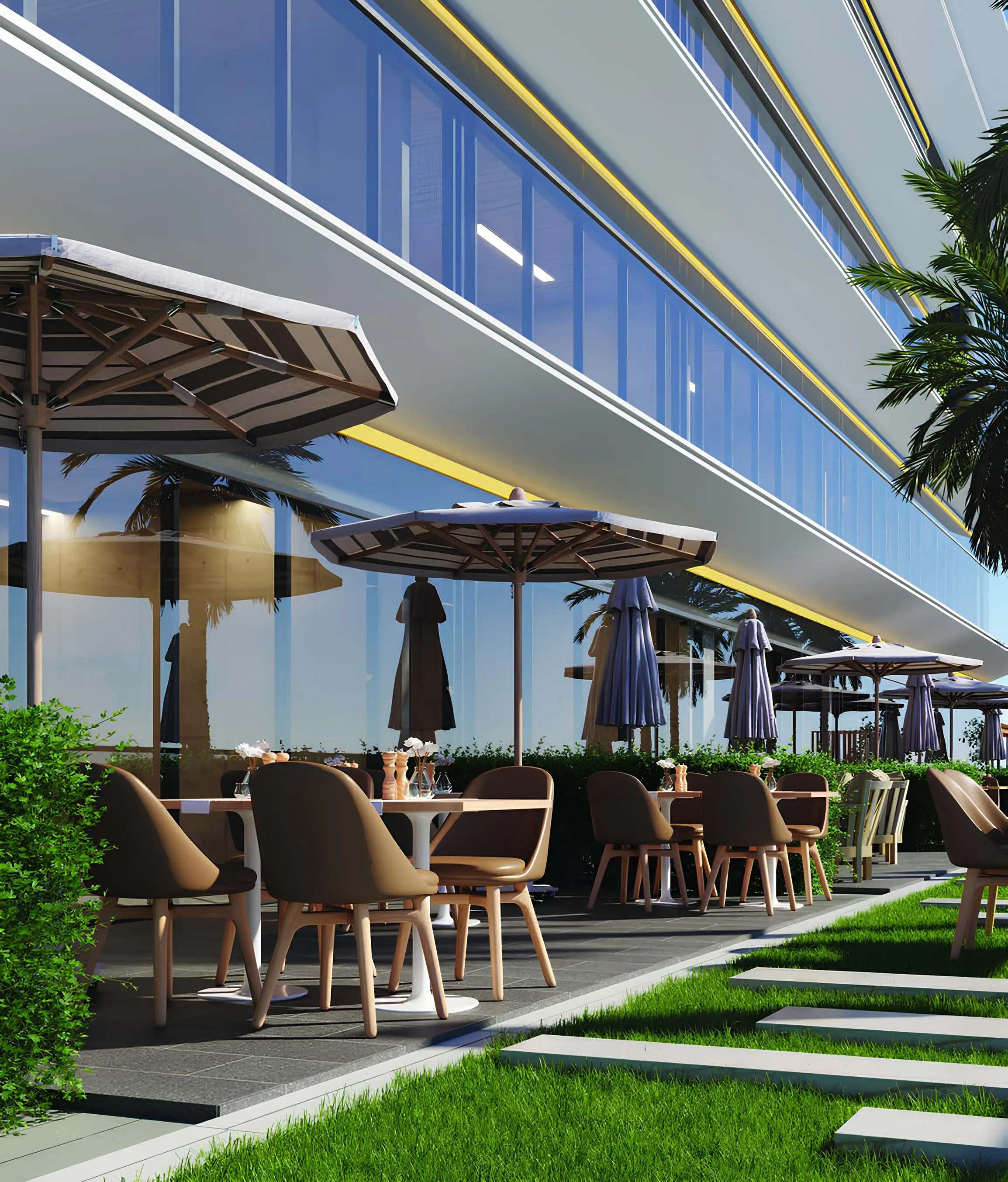 Samana Business Park - Balcony View | Samana Developers