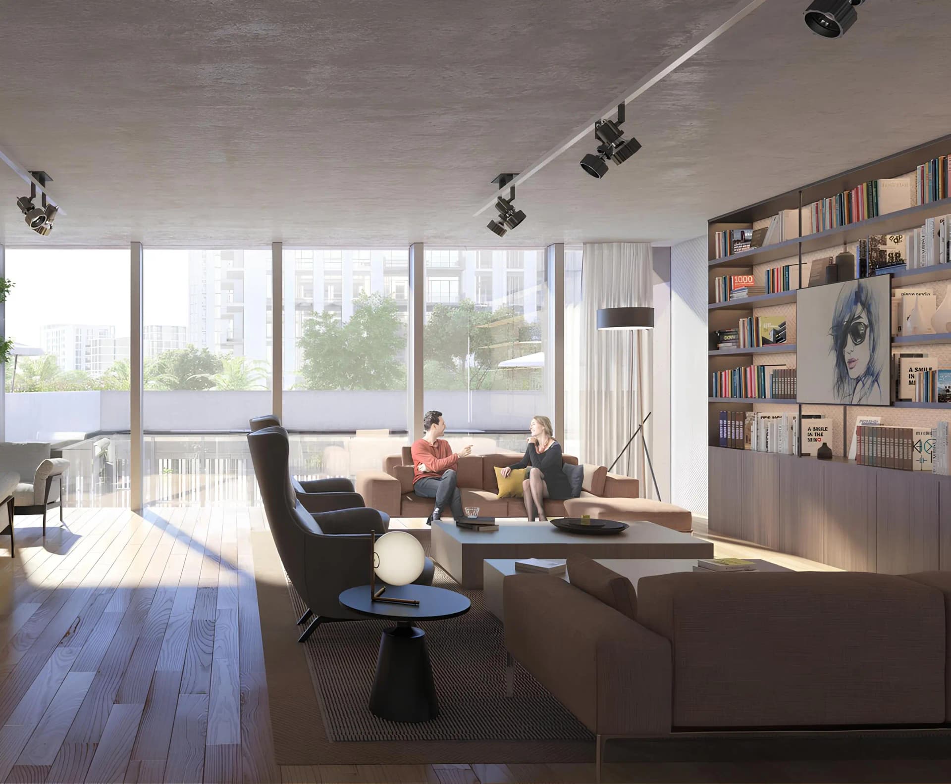 Socio - Living Room Interior | Emaar Properties