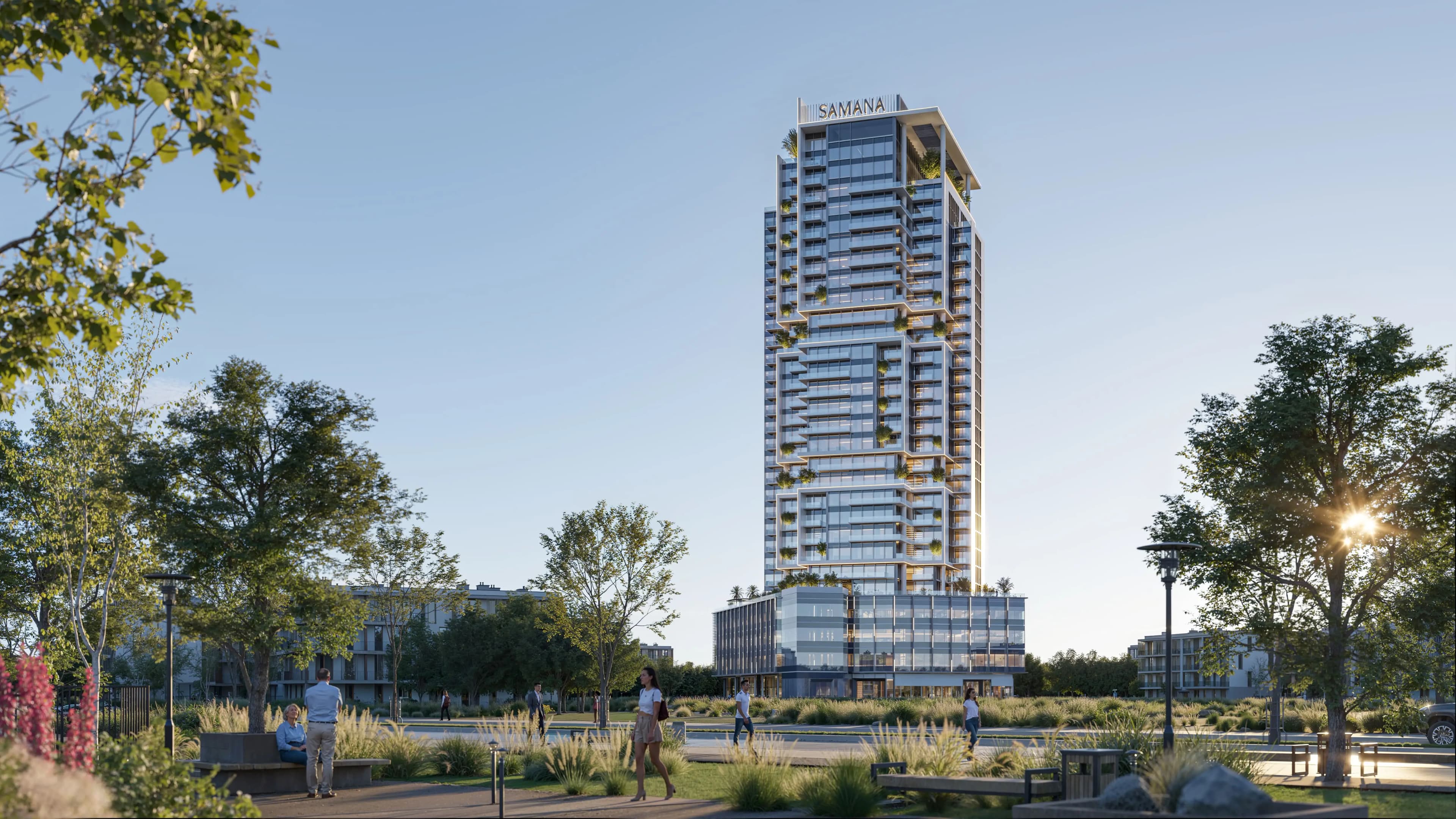 Samana Barari Avenue - Exterior Facade | Samana Developers
