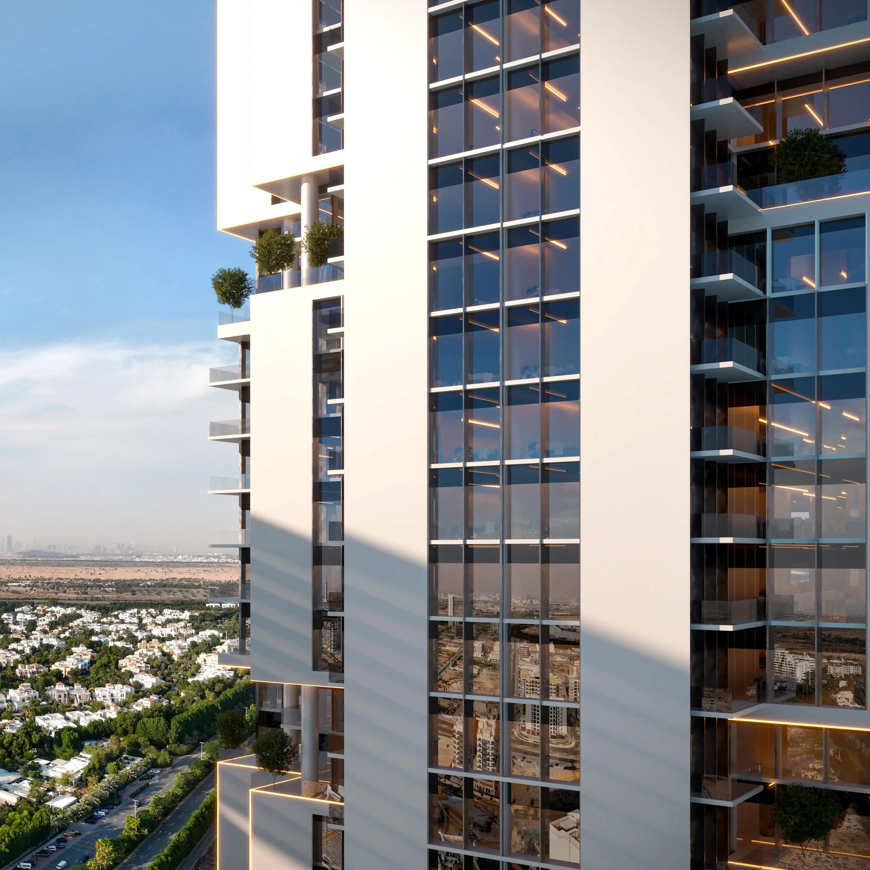 Samana Barari Avenue - Exterior Facade | Samana Developers