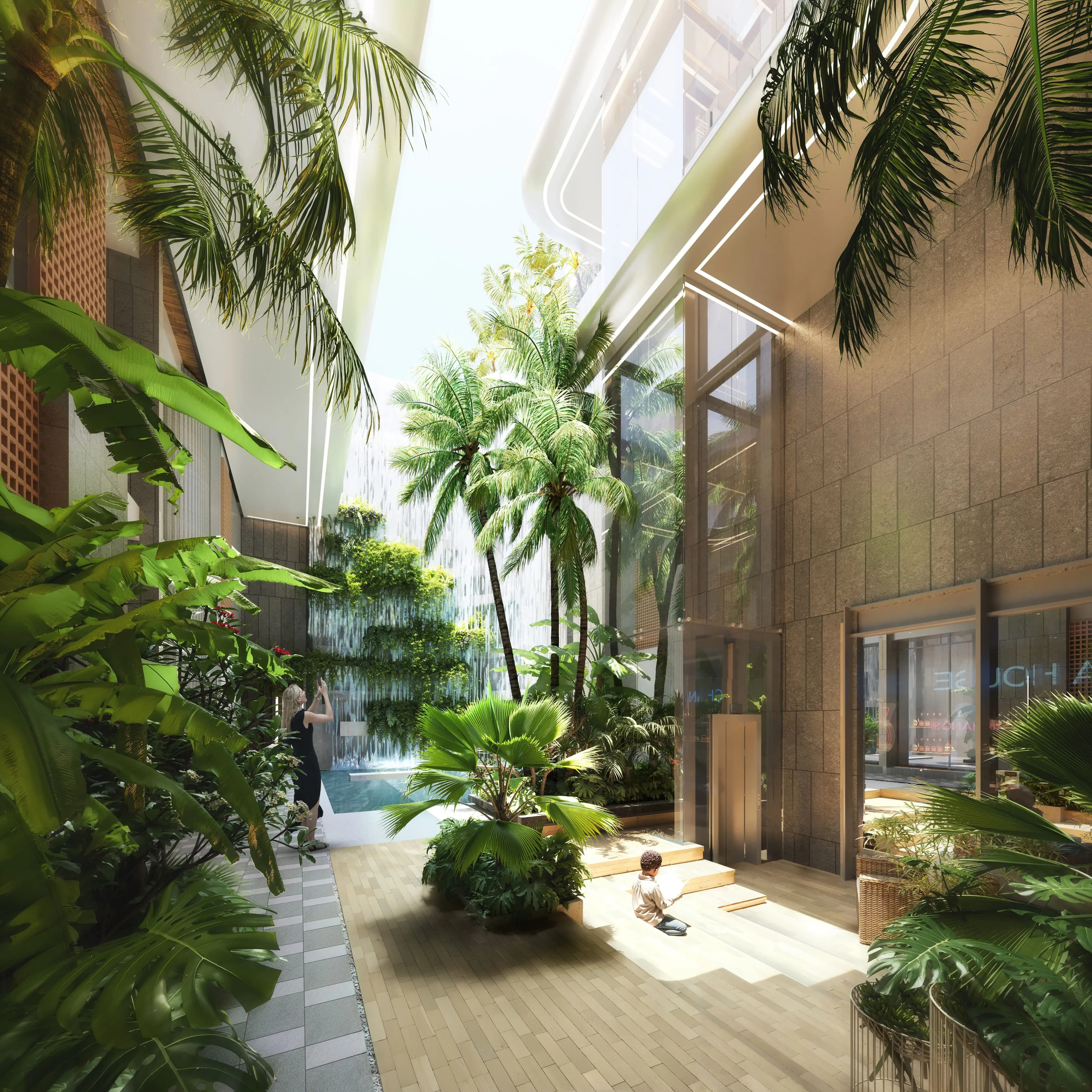Côtier House 2 - Lobby Interior | Imtiaz Developments