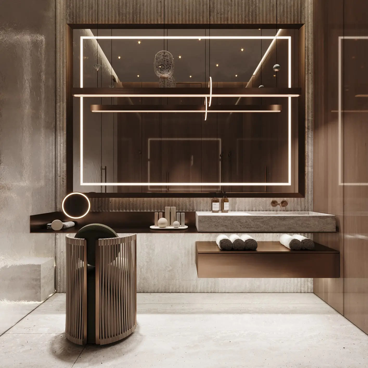 Orla Infinity - Bathroom Interior | Omniyat Properties