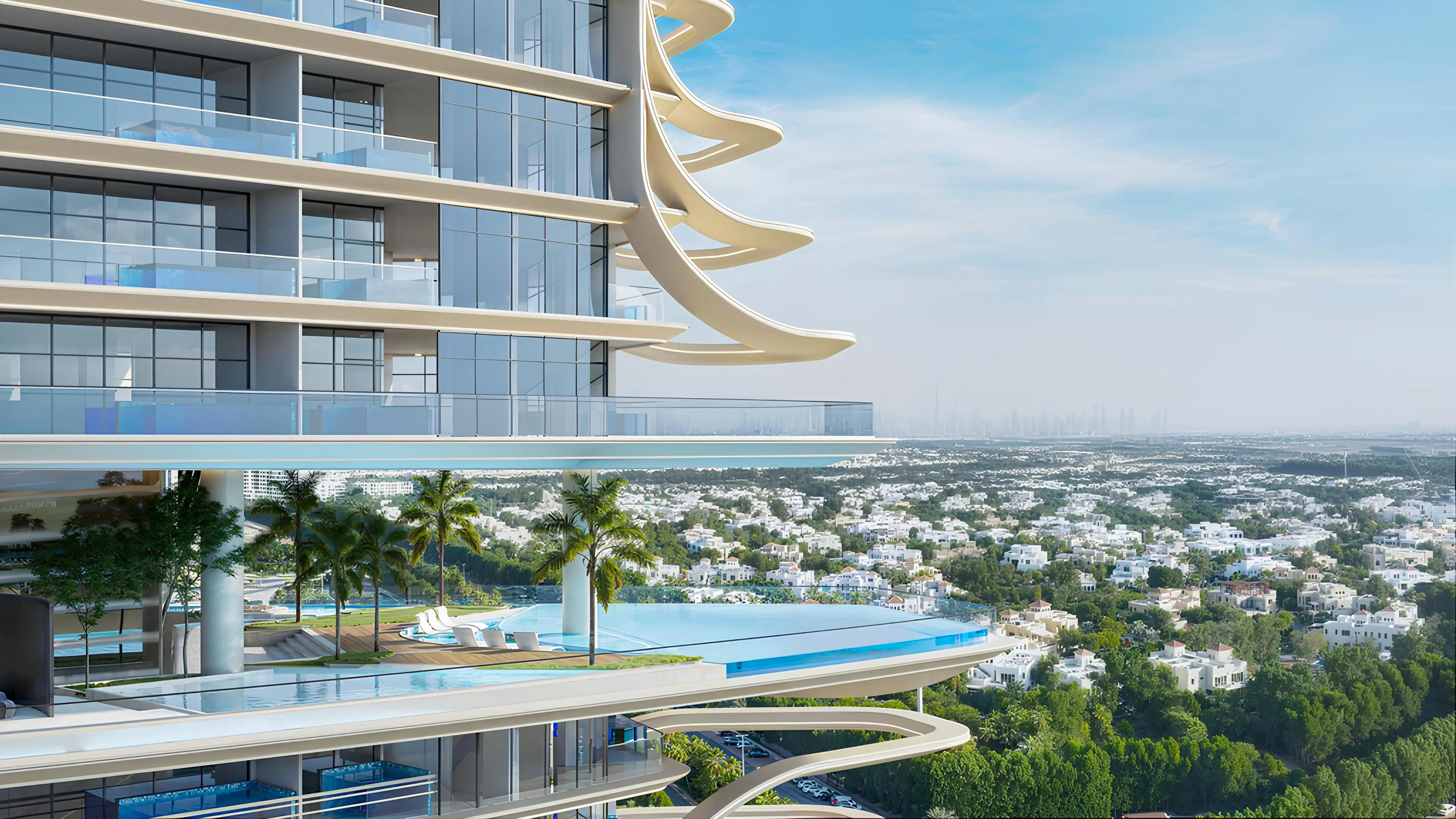 Barari Heights - Exterior Facade | Samana Developers