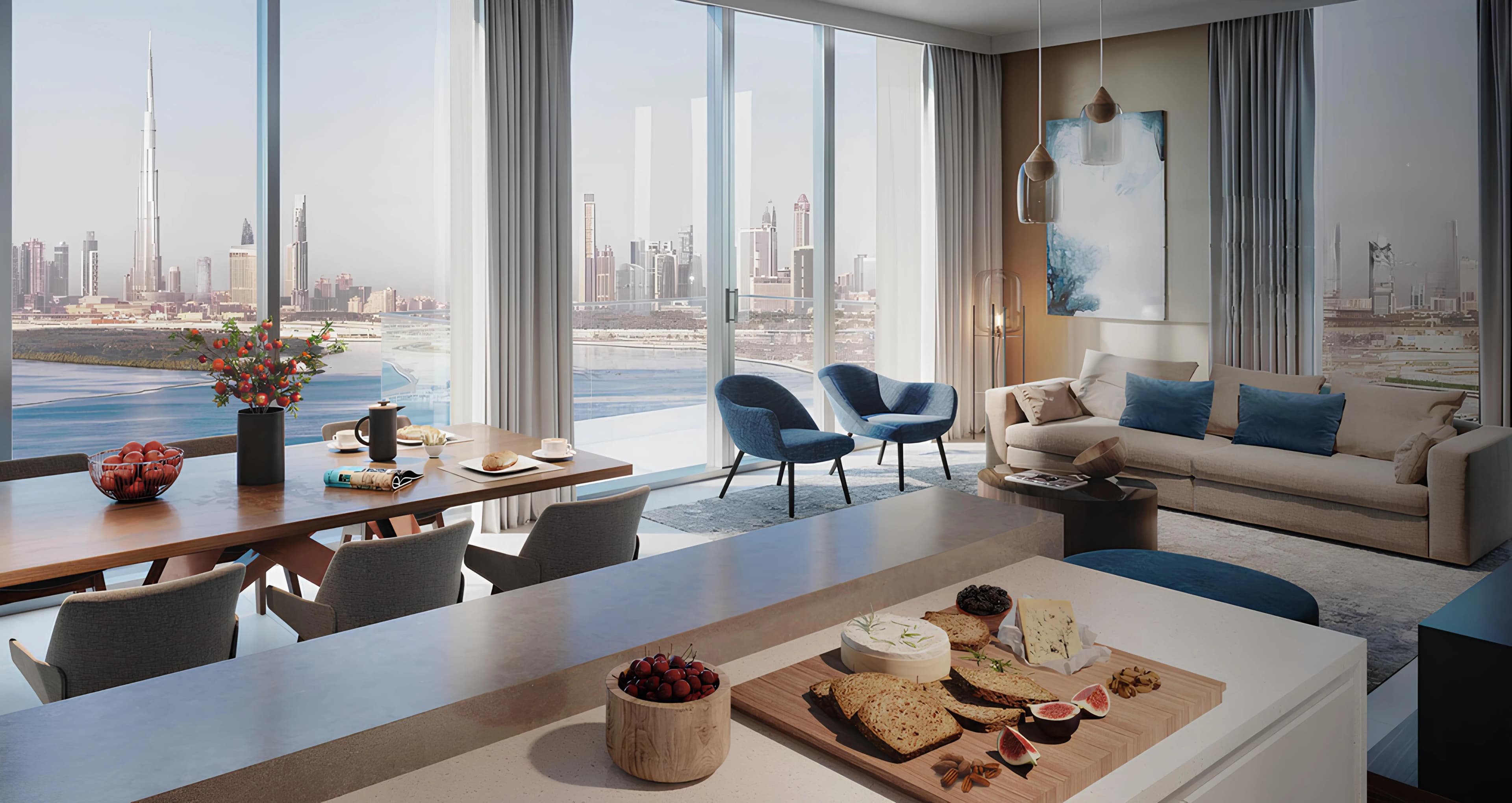 The Grand - Living Room Interior | Emaar Properties