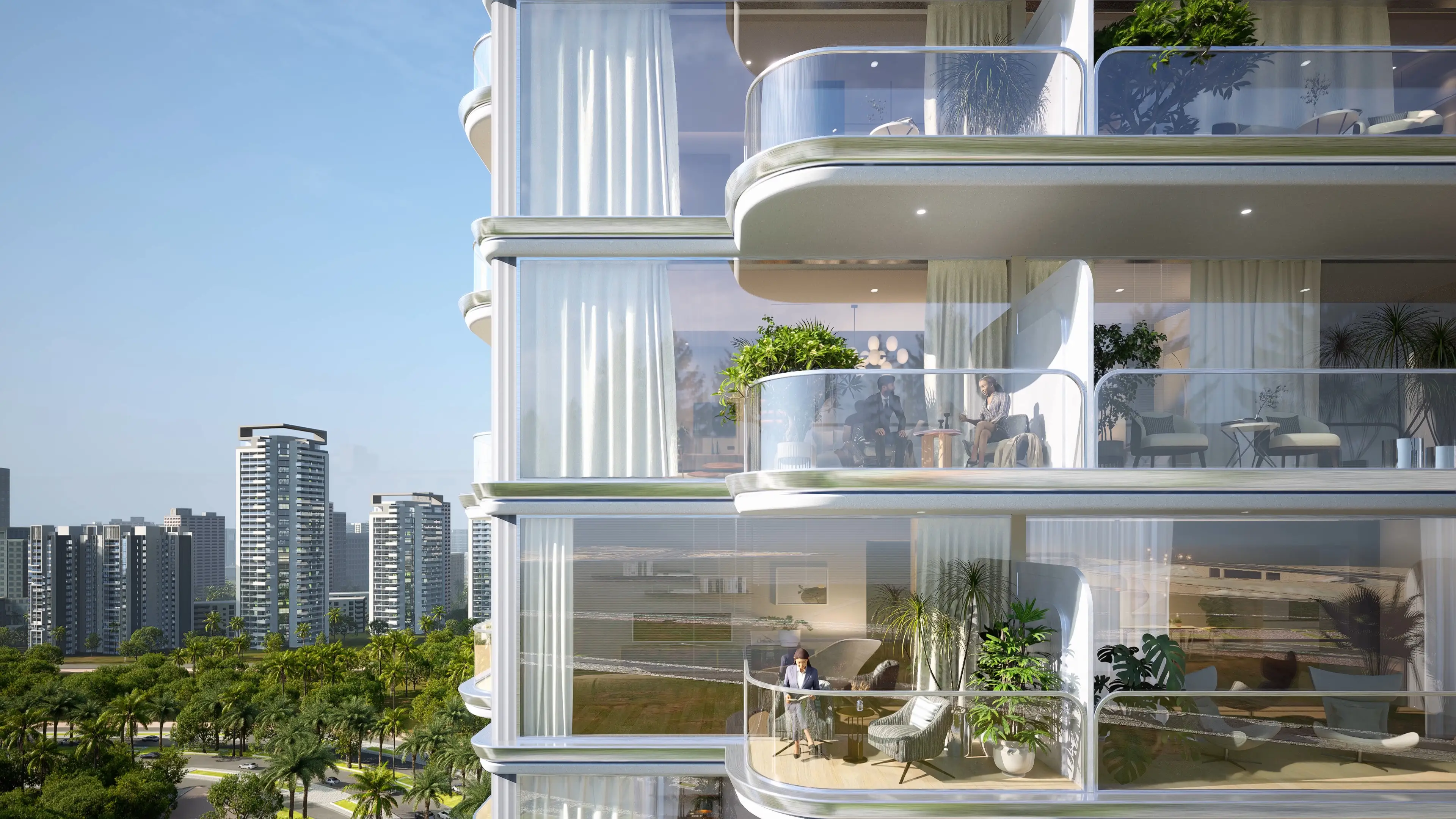 Cove Grand - Balcony View | Imtiaz Developments